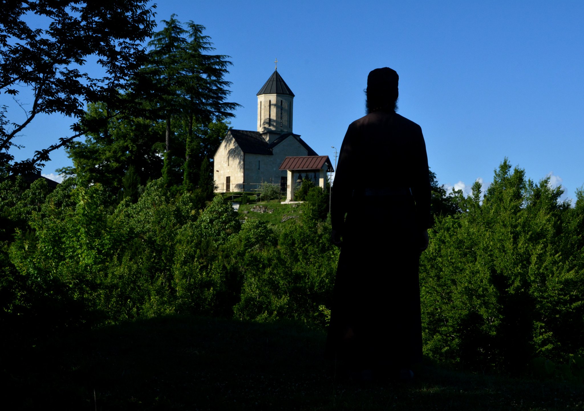The Orthodox church in Kulishkari. Zugdidi. Georgia.