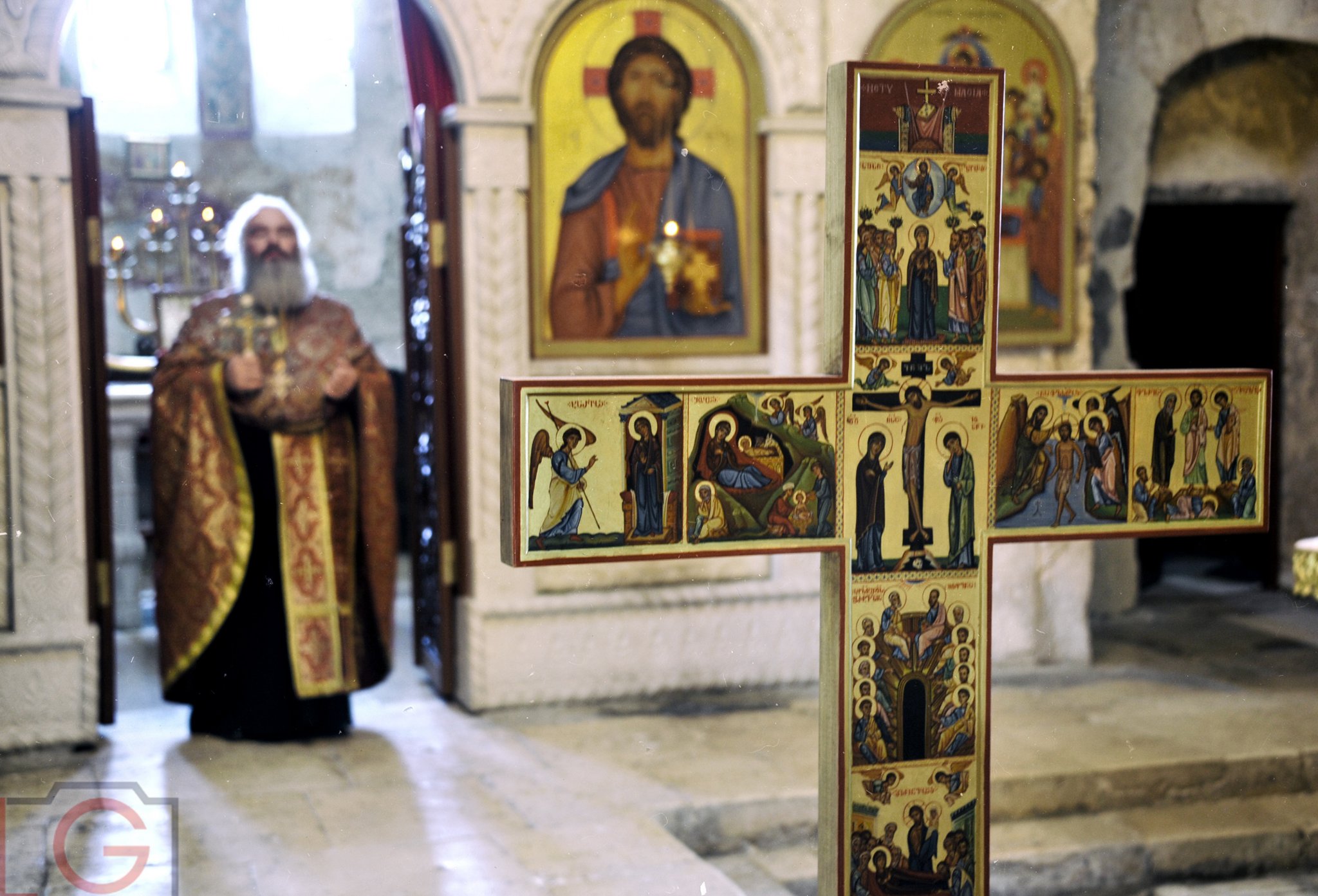 The Orthodox church in Martvili. Georgia.