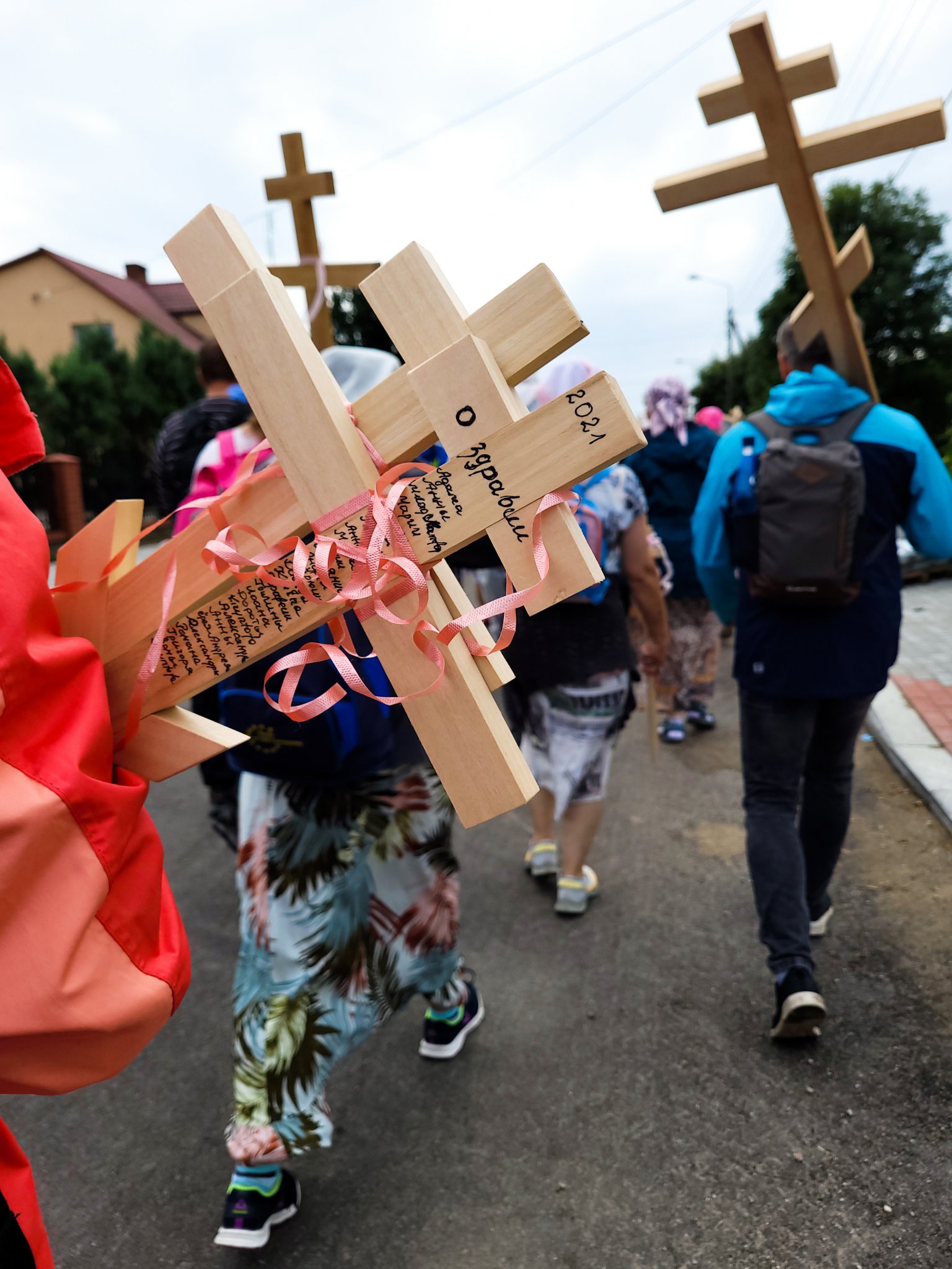 Pilgrims on the way to Grabarka Convent
