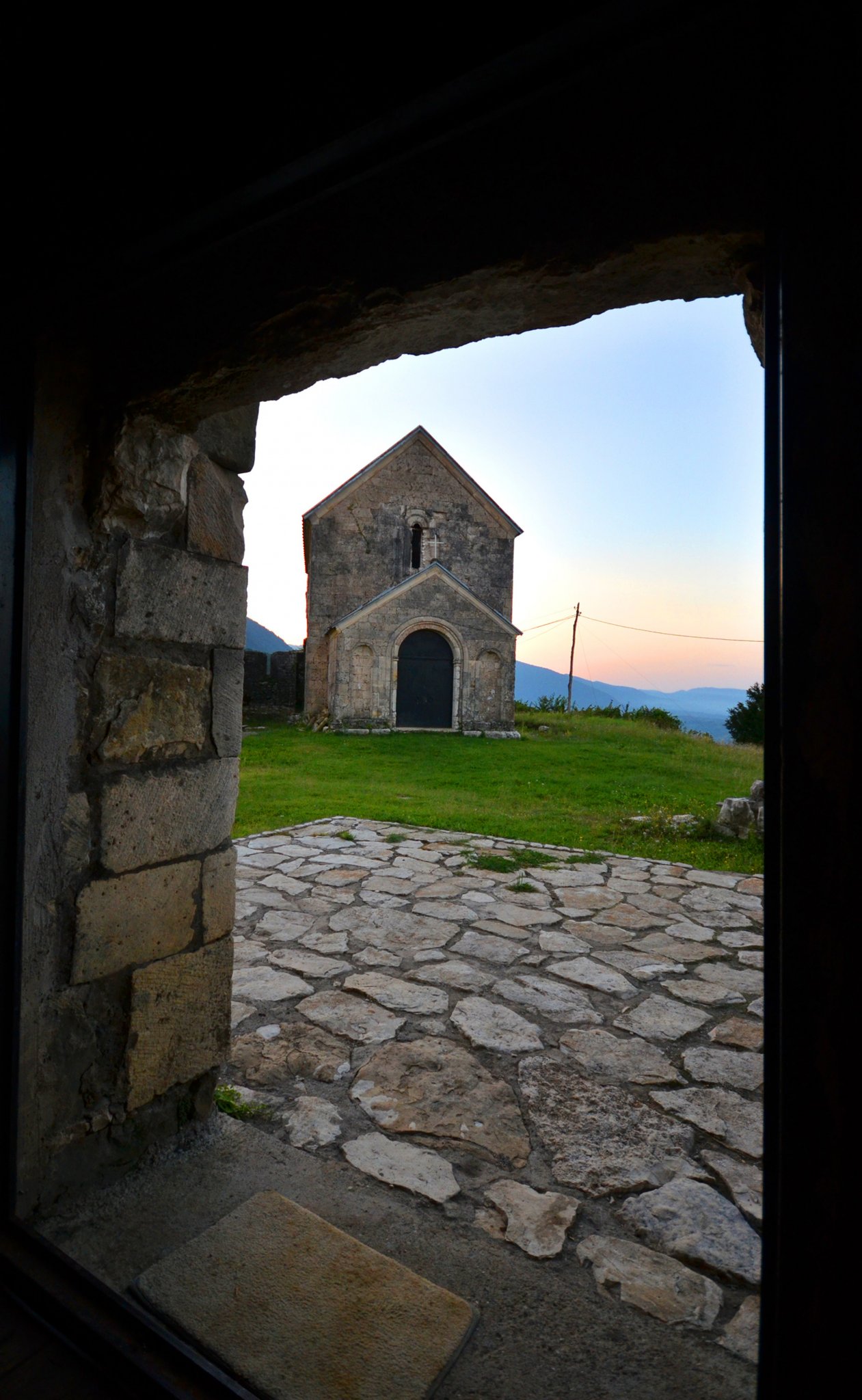 The Orthodox church in Taia. Georgia.