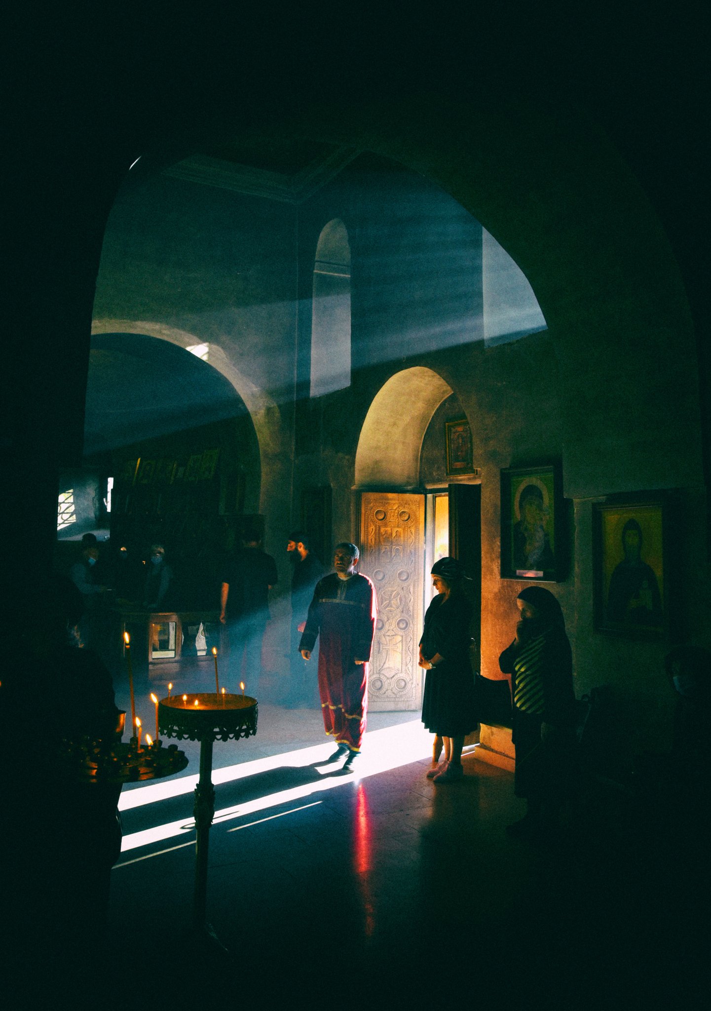 The Orthodox church in Zugdidi. Georgia.