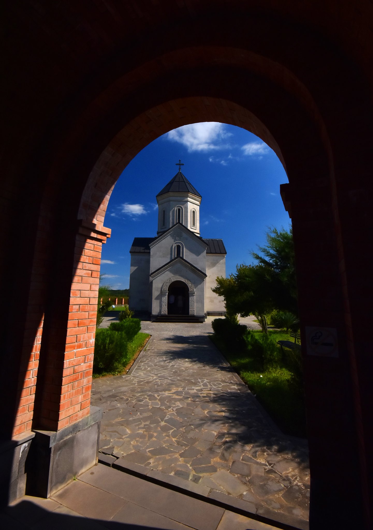 The Orthodox church in Zugdidi. Georgia.