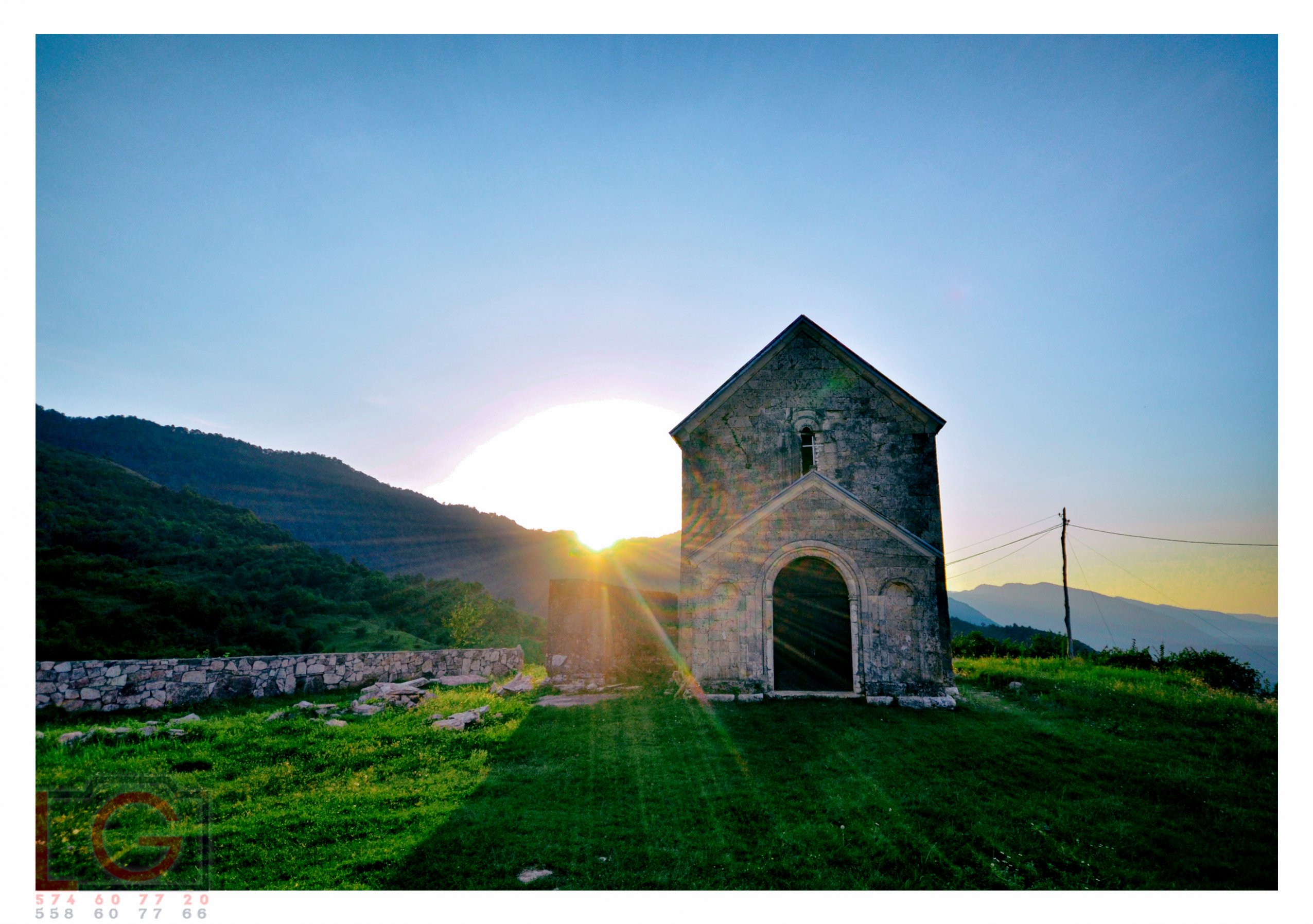 The Orthodox church in Taia. Georgia.