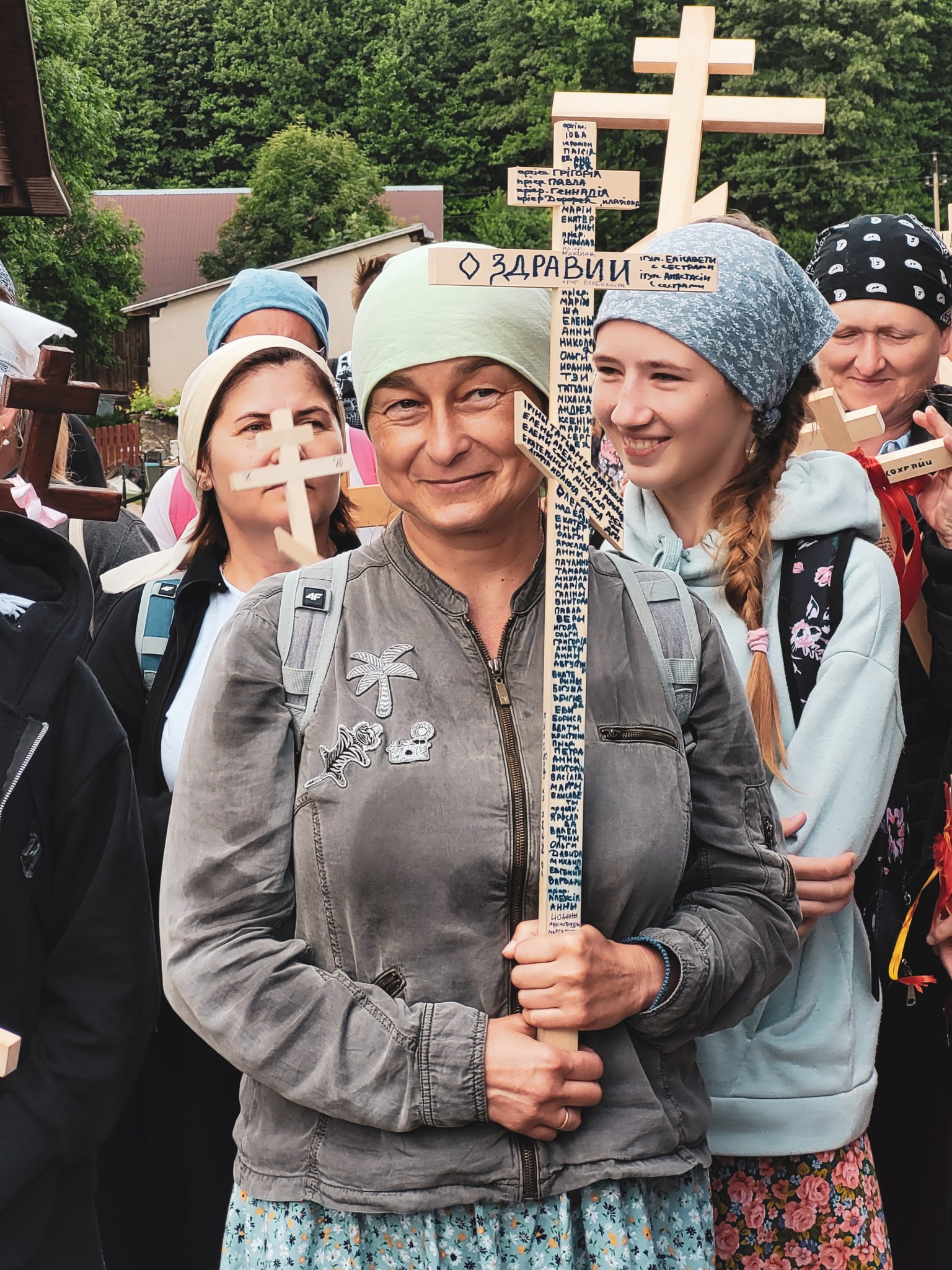 Pilgrims on the way to Grabarka Convent