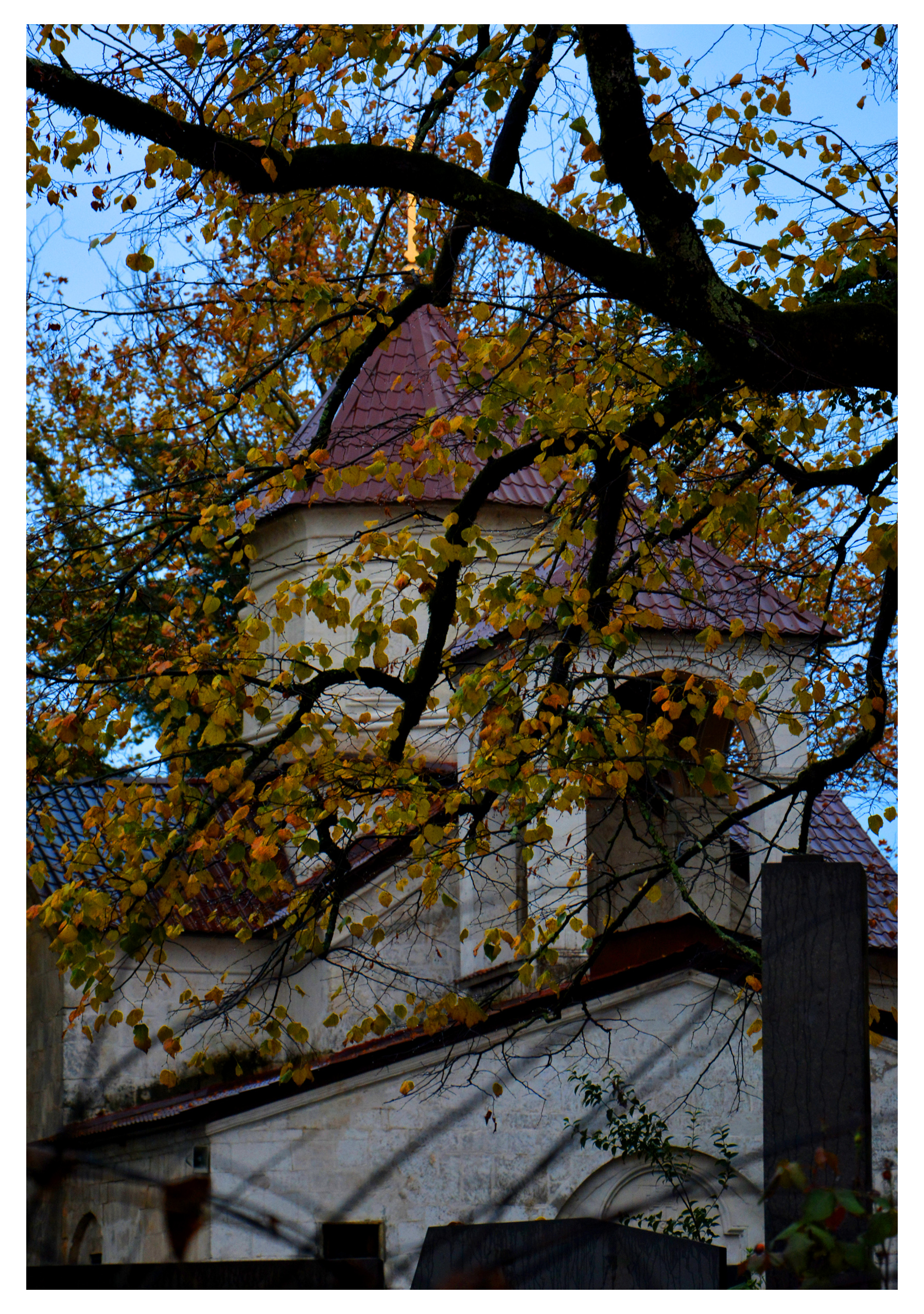 The Orthodox church in Zugdidi. Georgia.