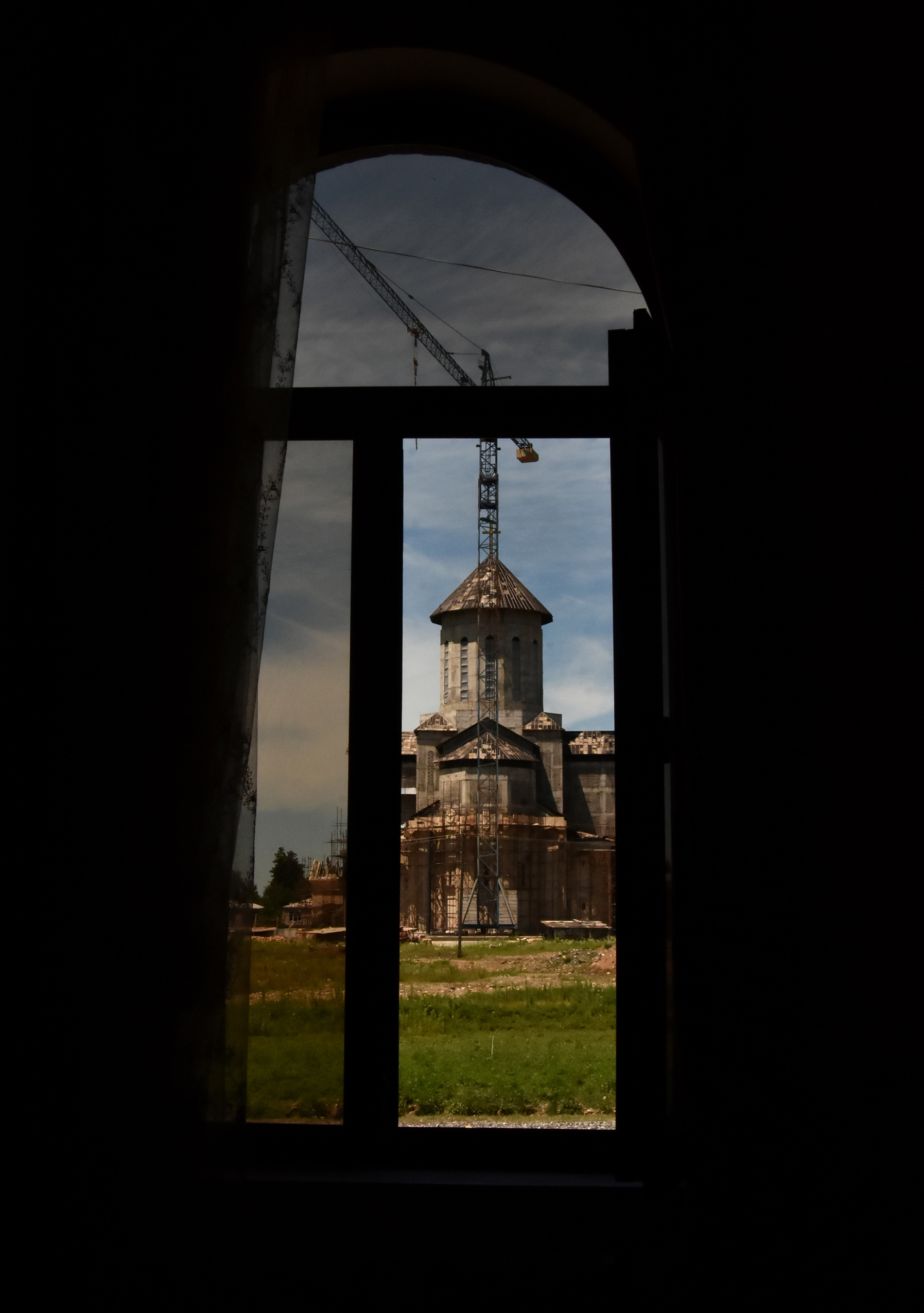The Orthodox church in Zugdidi. Georgia.