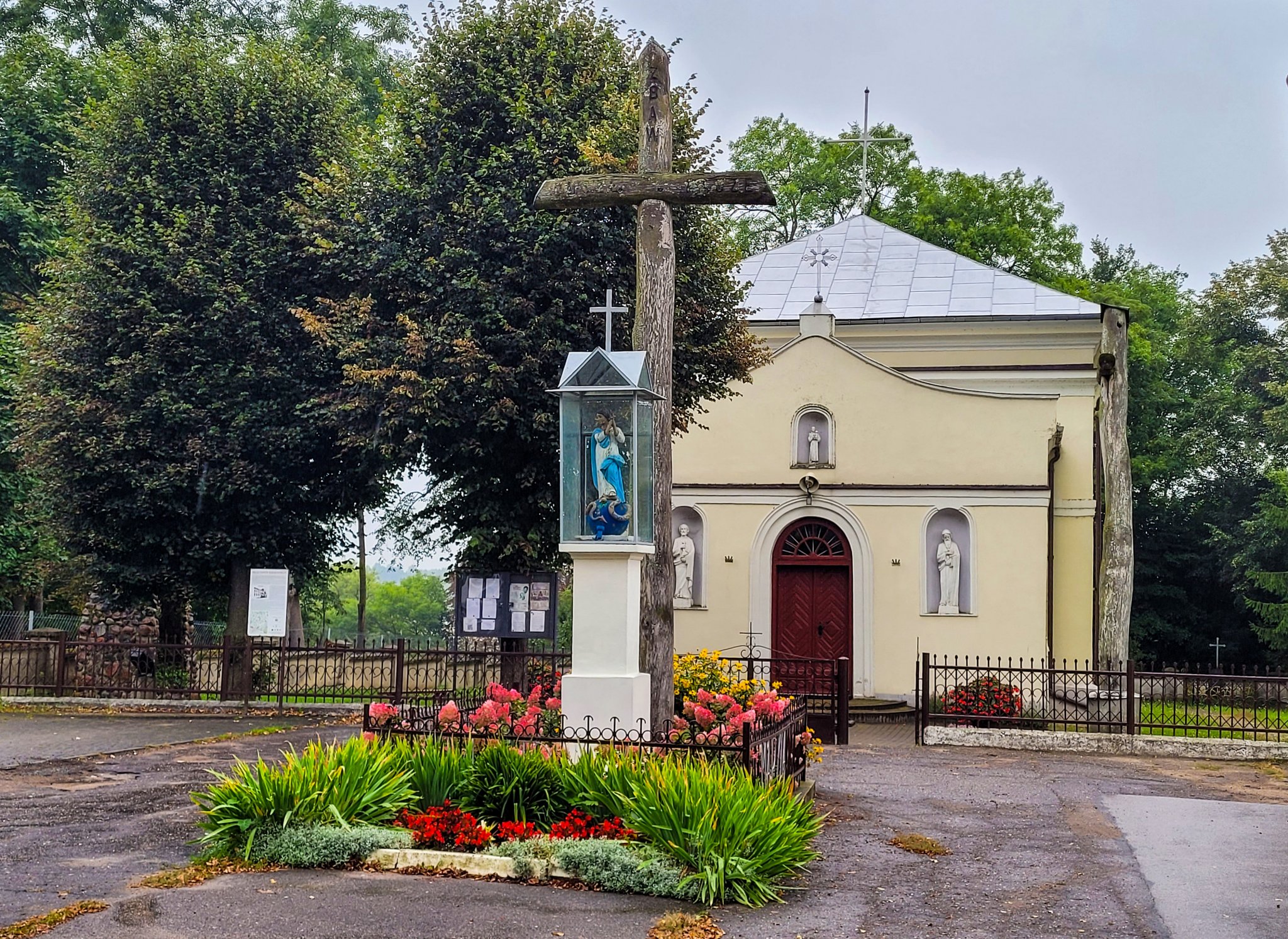 The former Orthodox church of Wirów Convent; nowadays Roman-Catholic church