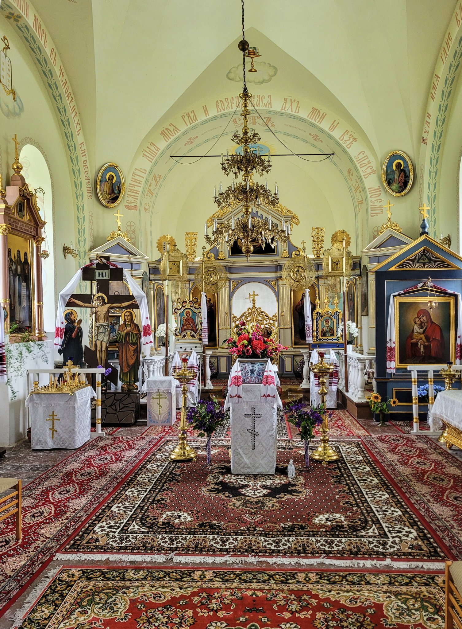 The Orthodox church in Bończa