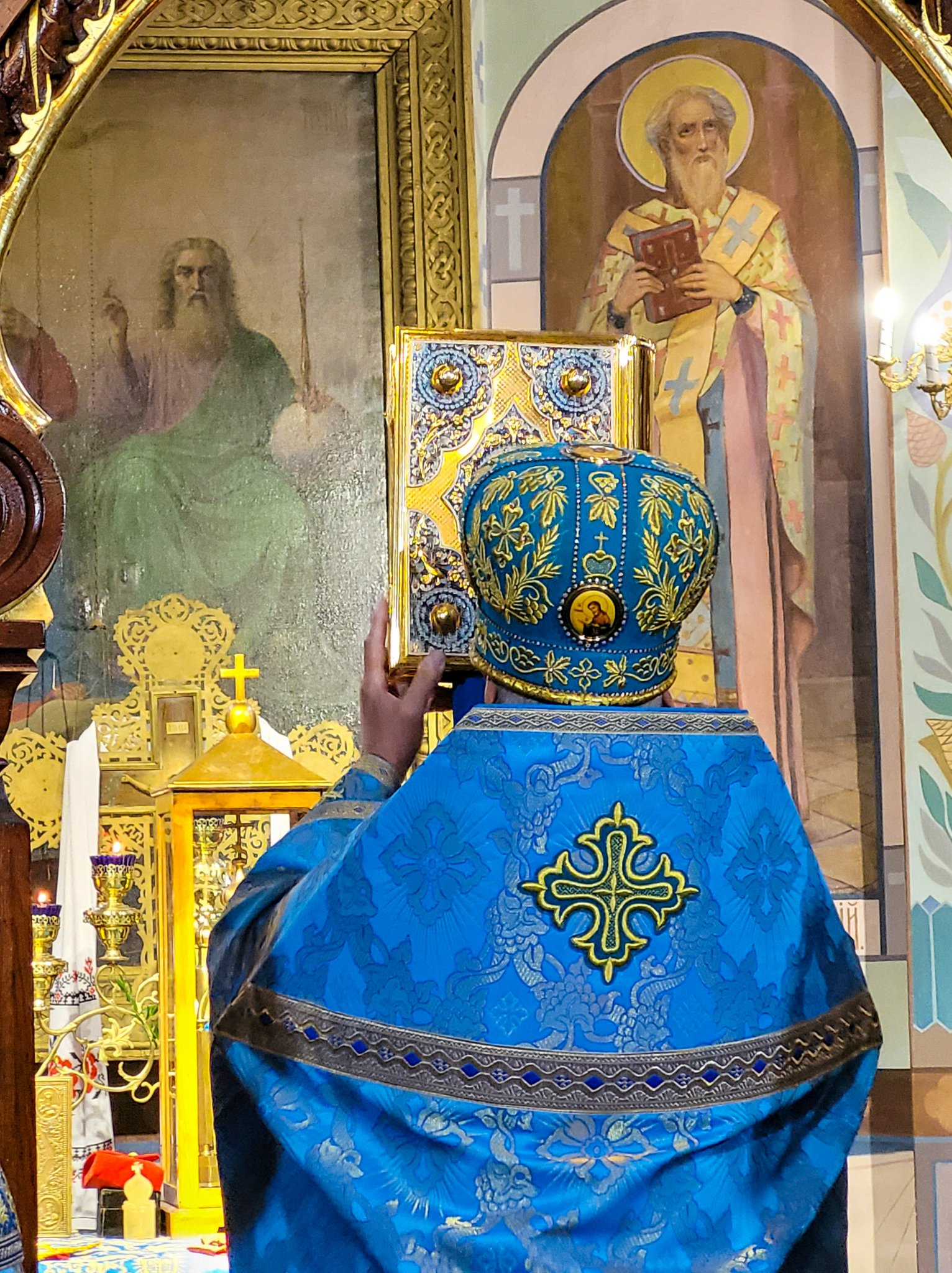 The patronal feast in the Orthodox church in Hrubieszów