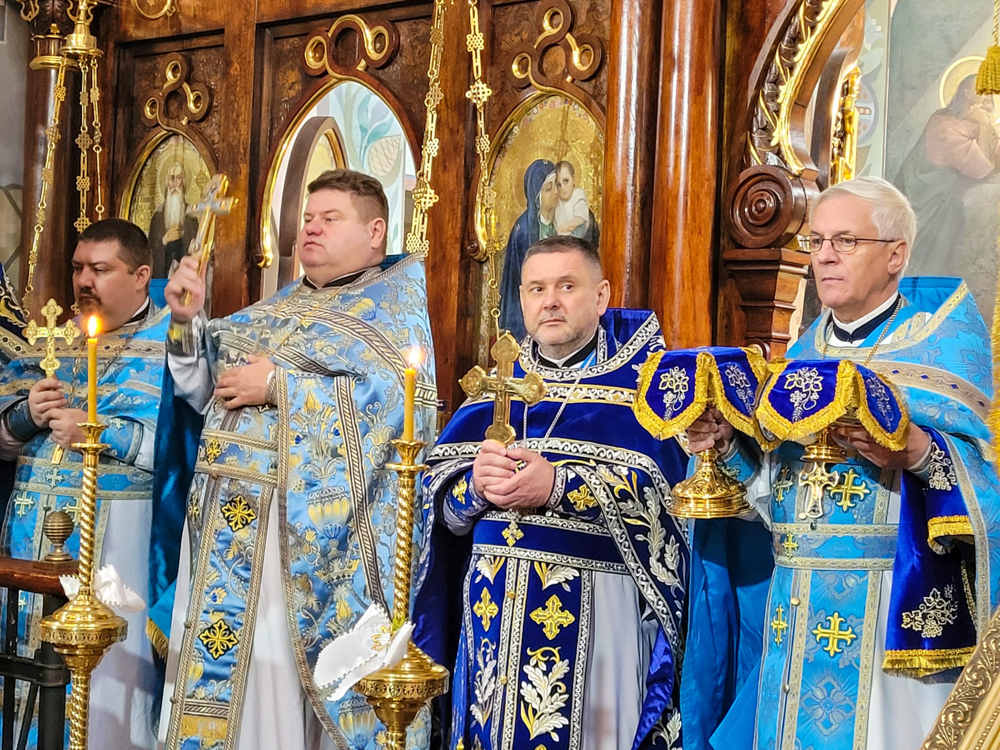 The patronal feast in the Orthodox church in Hrubieszów