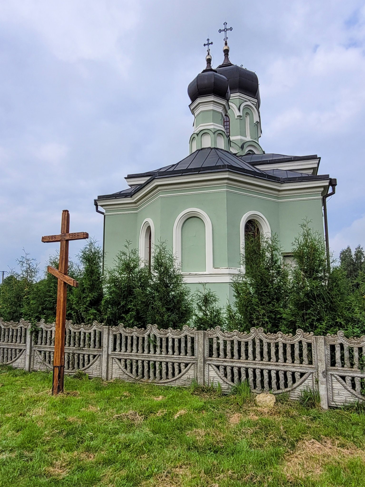 The Orthodox church in Bończa