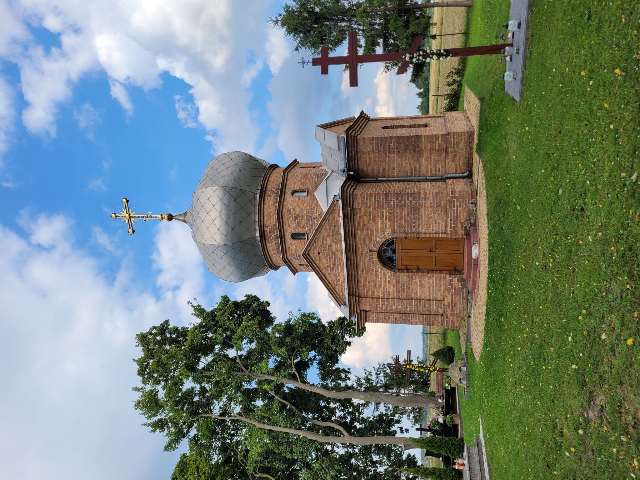The Orthodox church in Brzeźno