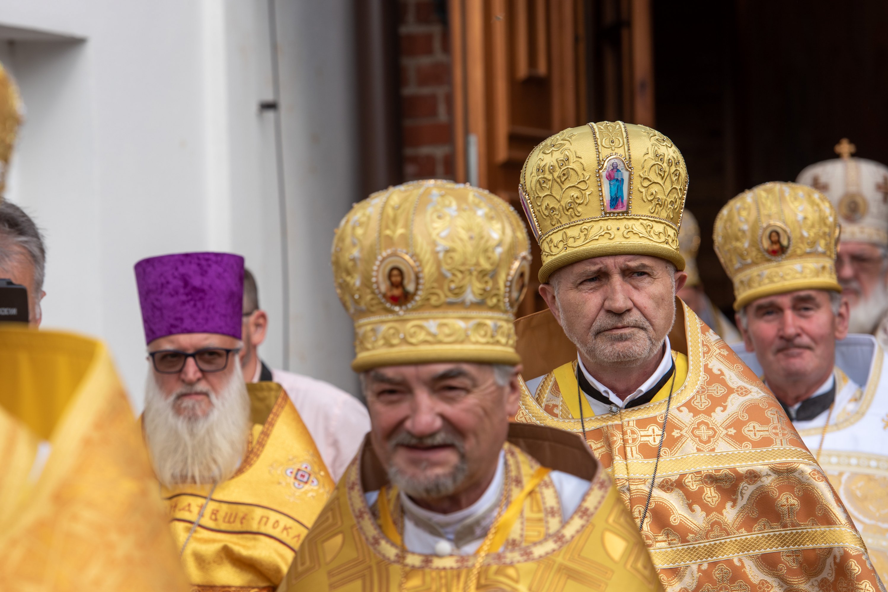 The consecration of Annunciation Cathedral of Supraśl Monastery