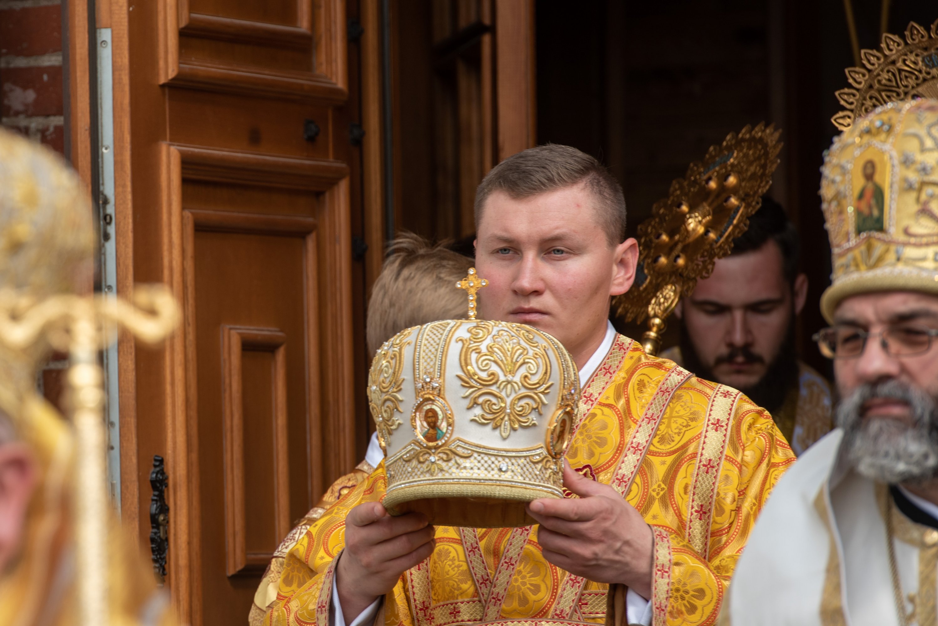 The consecration of Annunciation Cathedral of Supraśl Monastery