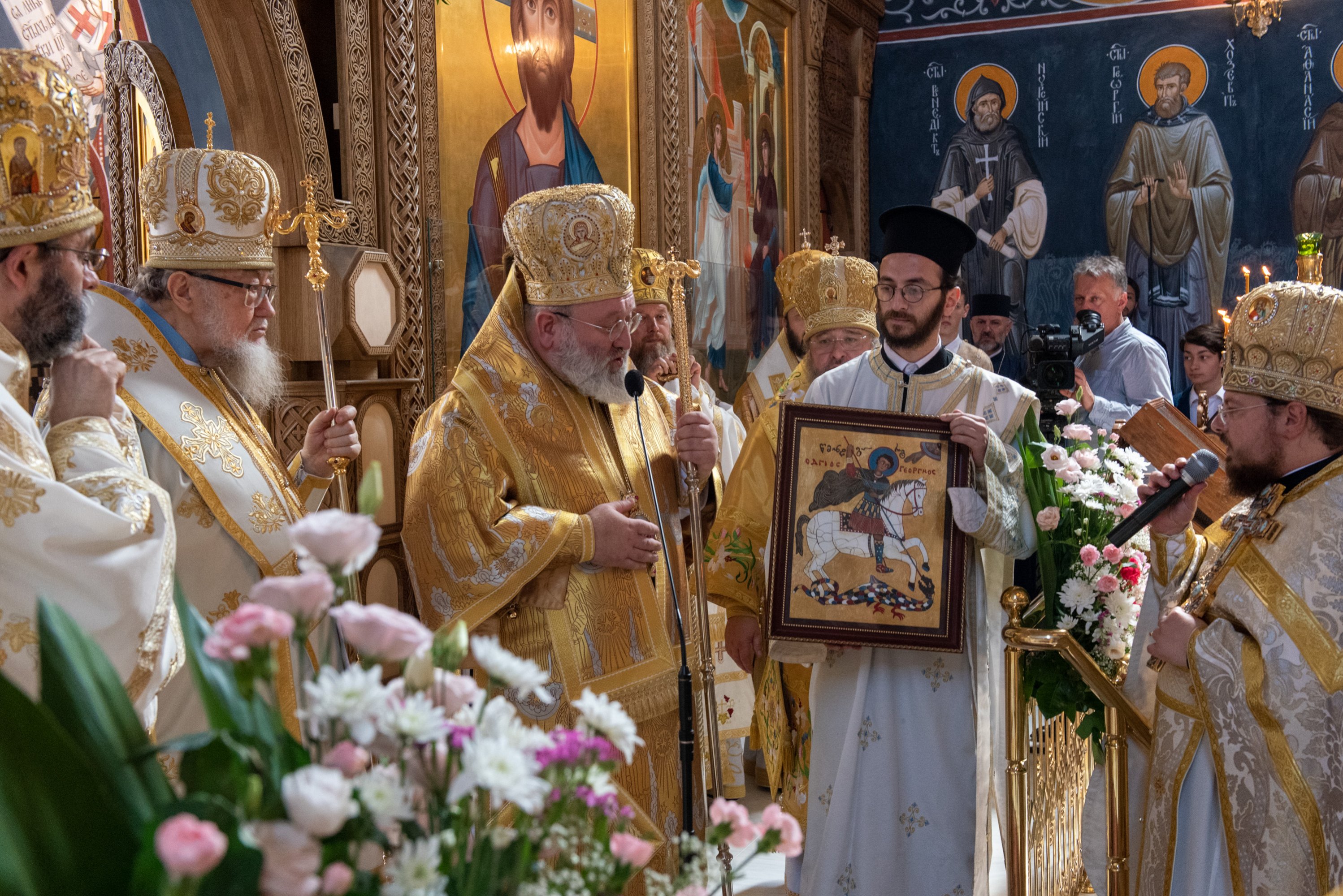 The consecration of Annunciation Cathedral of Supraśl Monastery