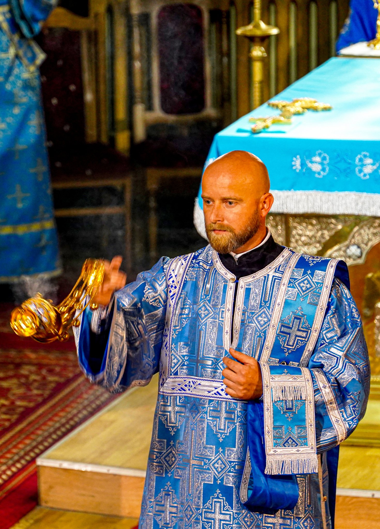 The Divine Liturgy in the Holy Trinity Cathedral in Hajnówka