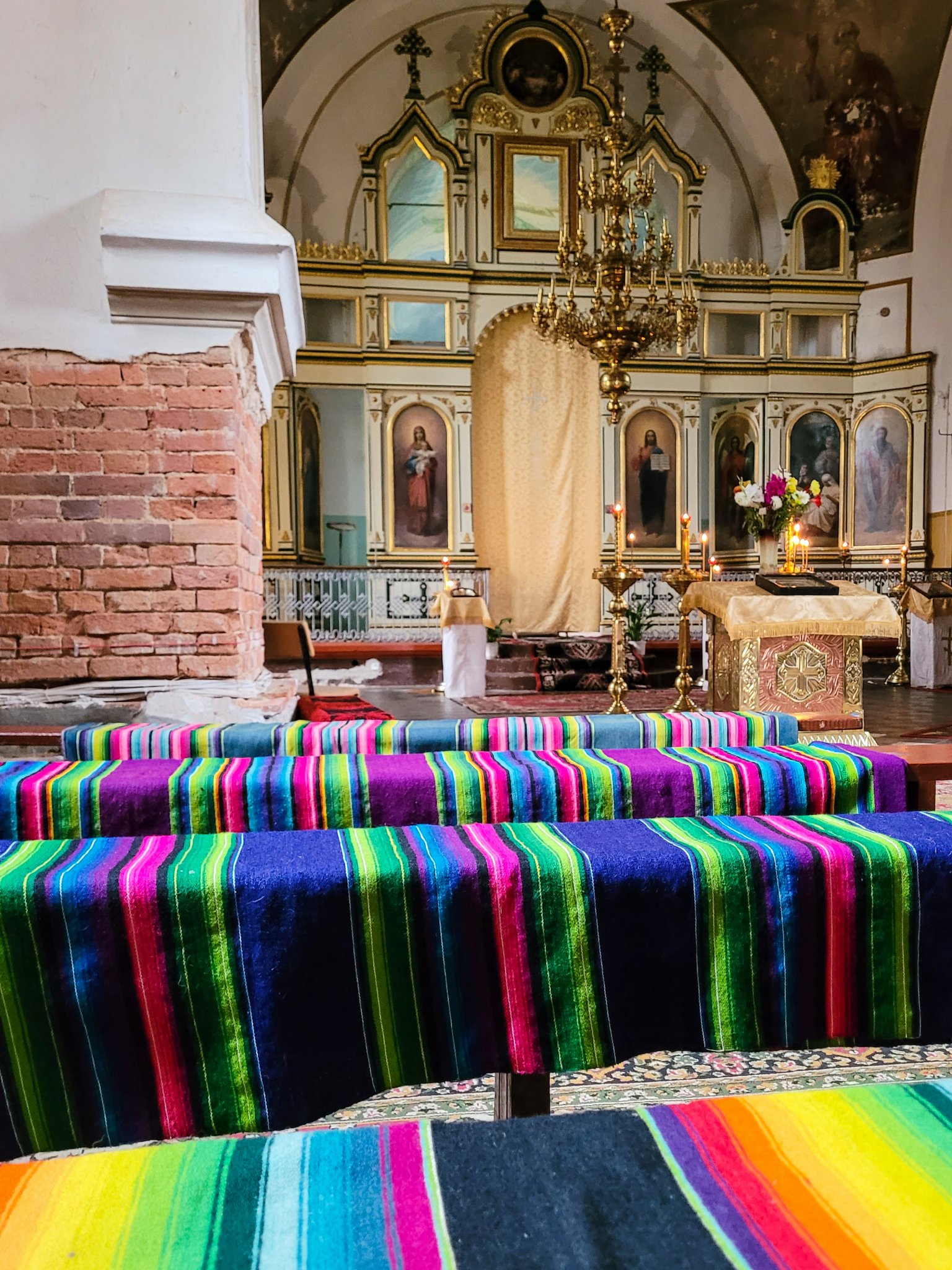 In the Orthodox church in Włodawa