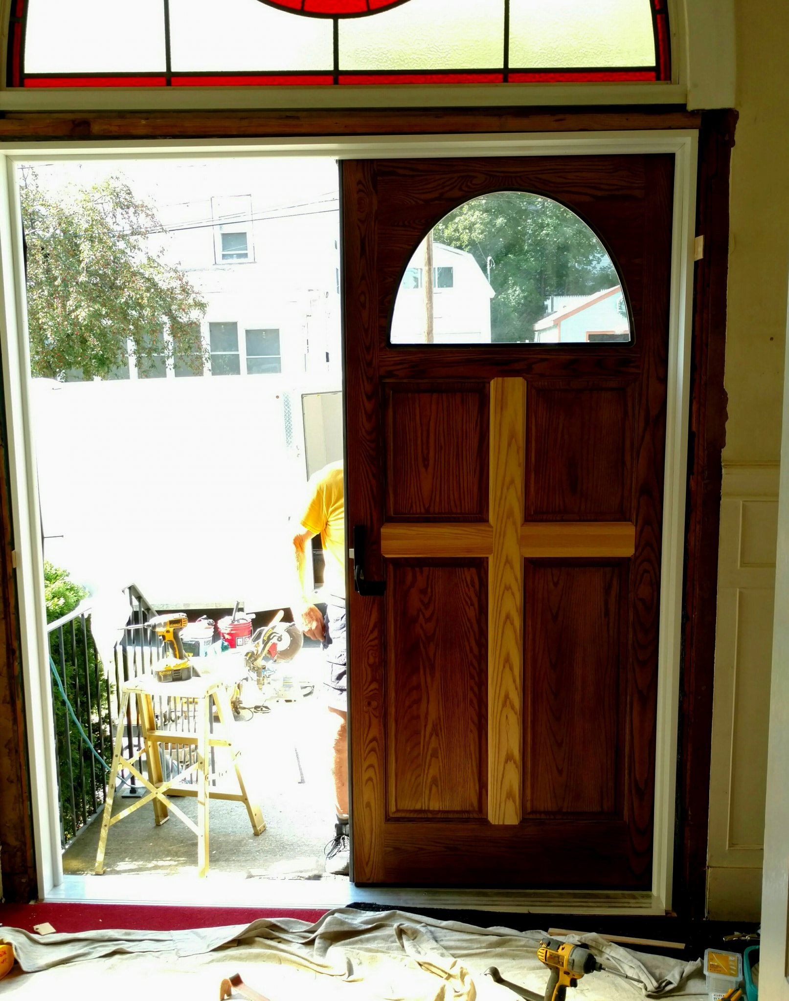 New doors at St George 2