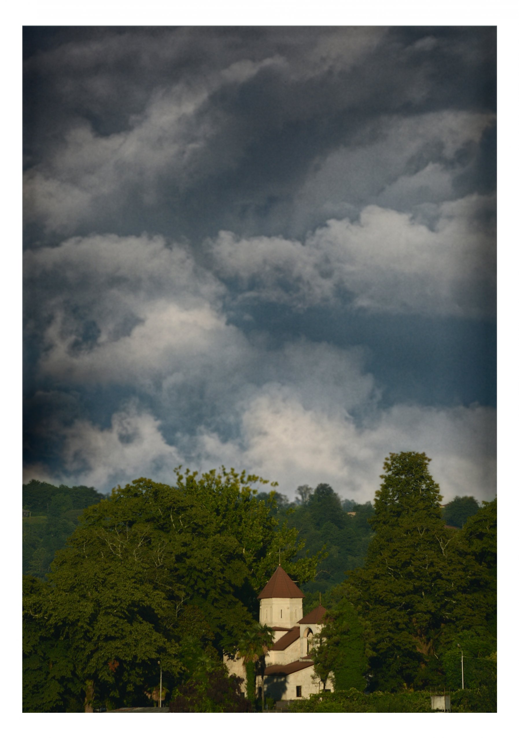 The Orthodox church in Zugdidi. Georgia.