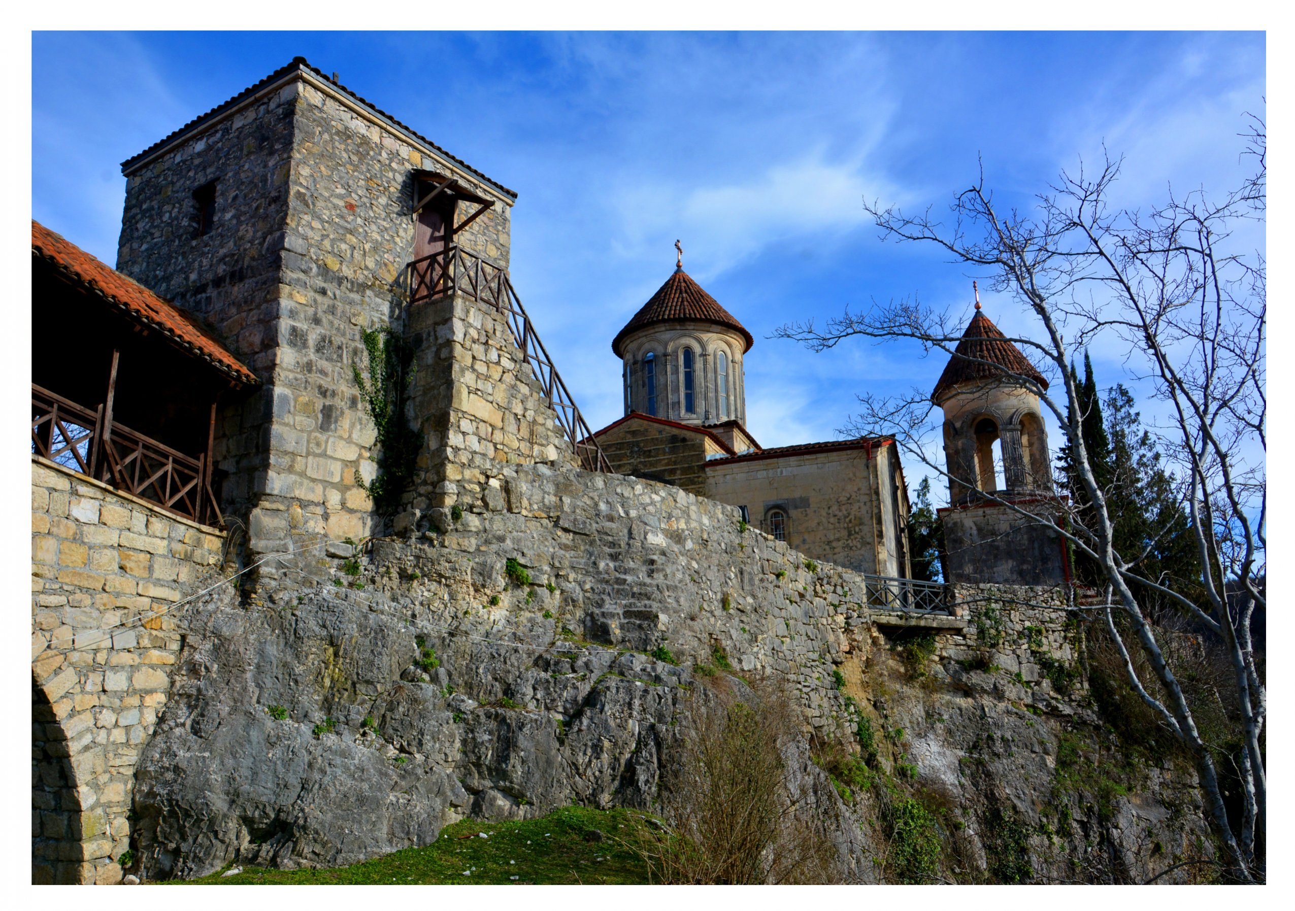 The Orthodox church in Motsameta. Kutaisi. Georgia.