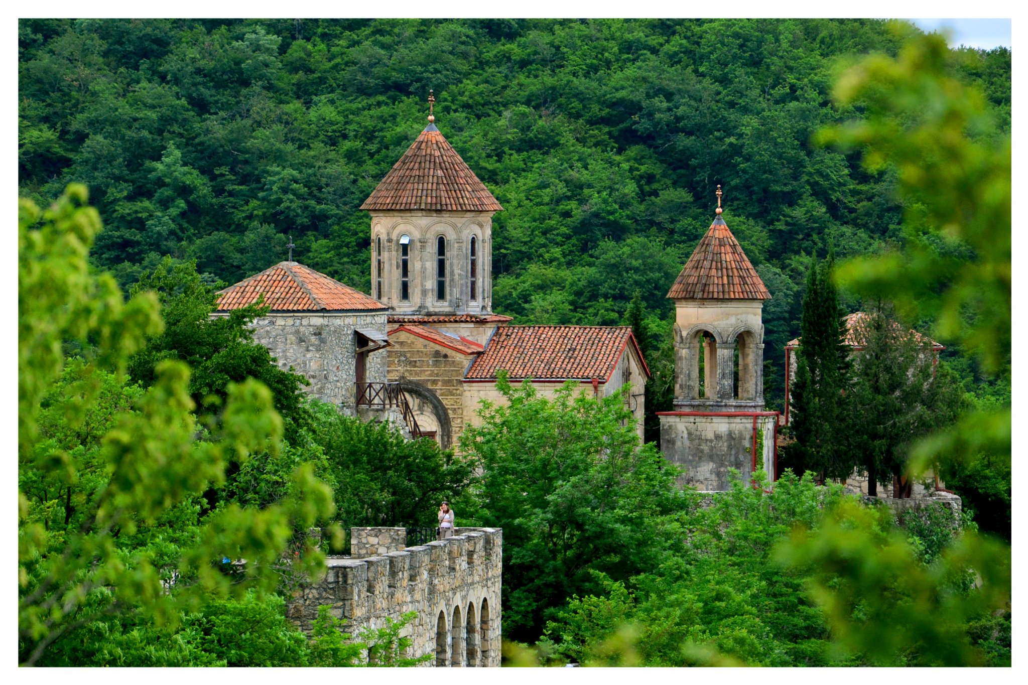 The Orthodox church in Motsameta. kutaisi. Georgia.
