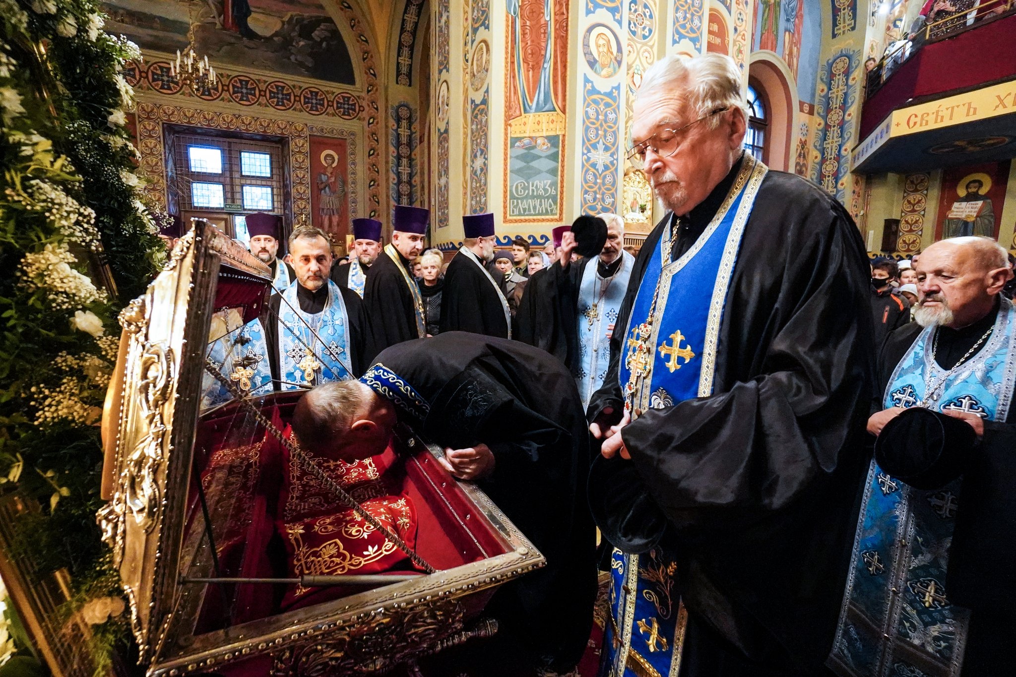 St. martyr Gabriel of Zabludow feast in St. Nicholas Cathedral in Białystok