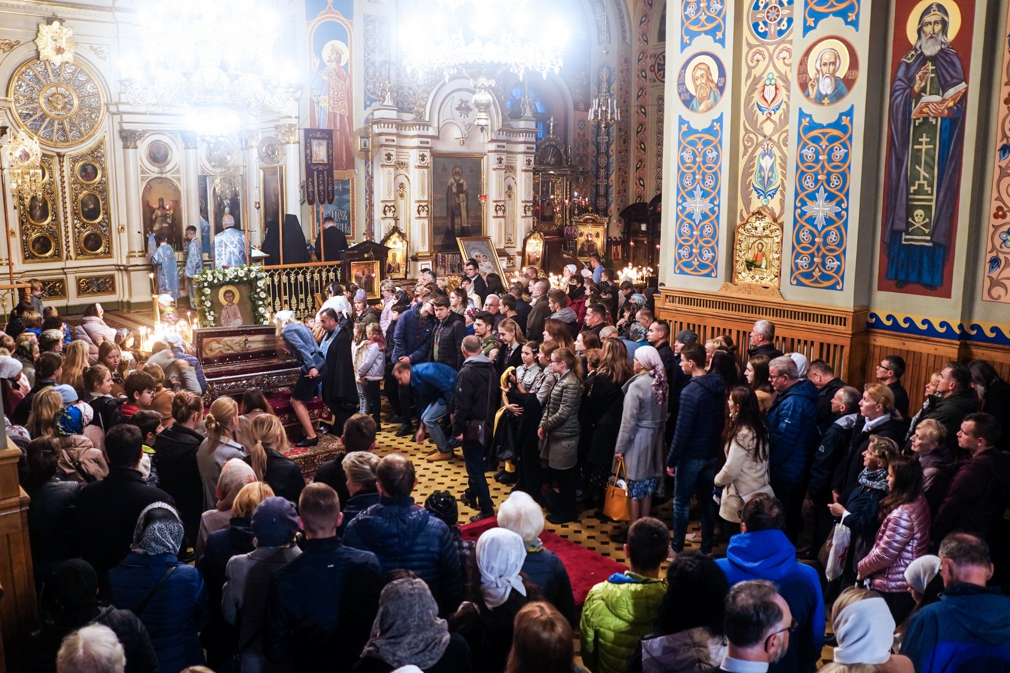 St. martyr Gabriel of Zabludow feast in St. Nicholas Cathedral in Białystok