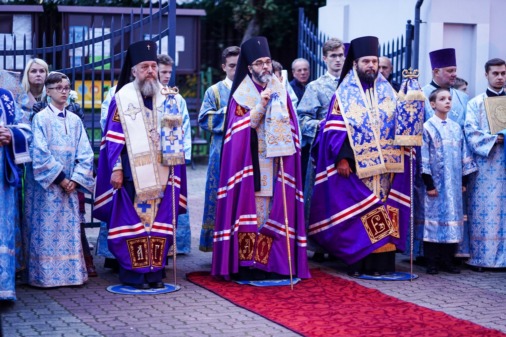 St. martyr Gabriel of Zabludow feast in St. Nicholas Cathedral in Białystok