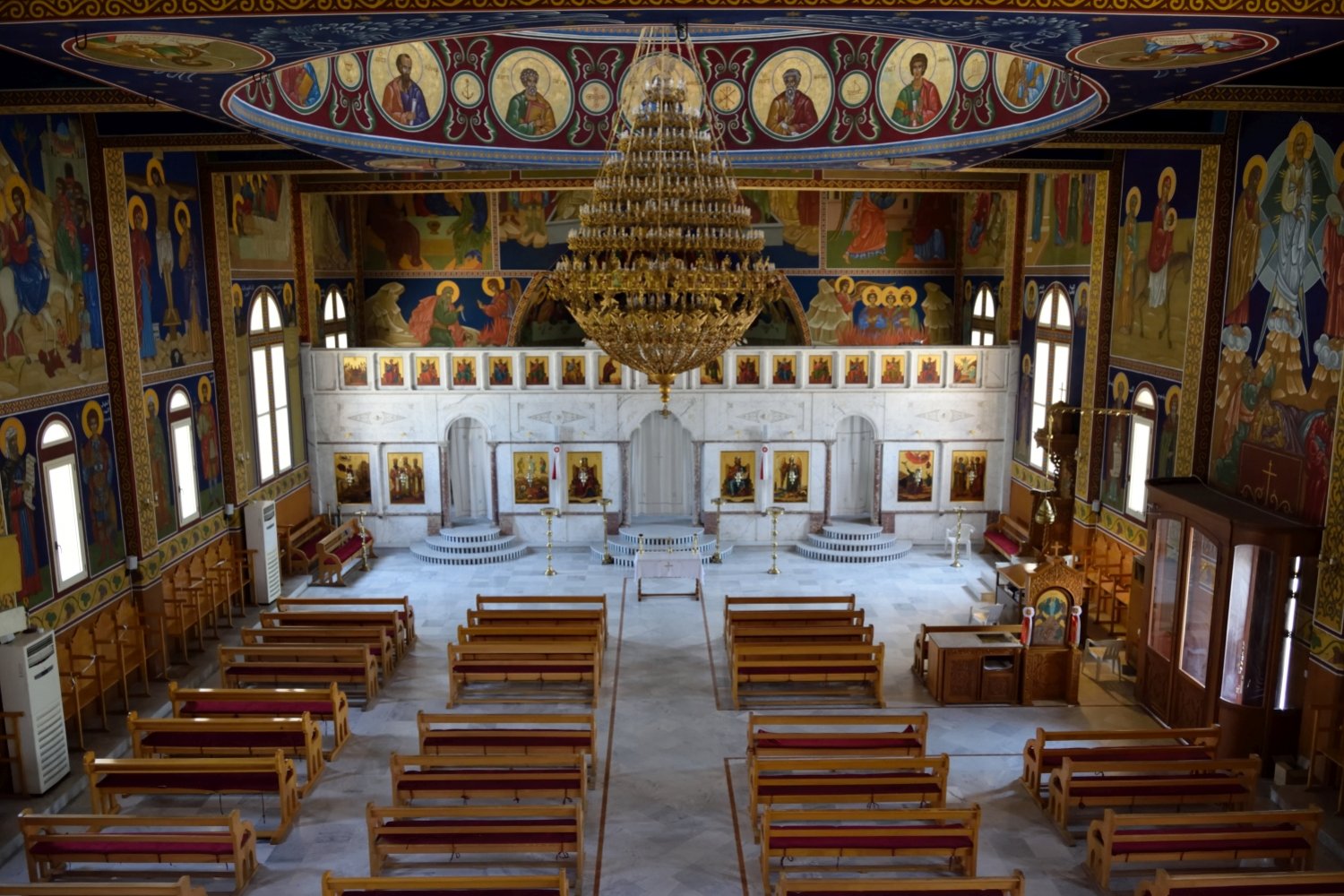 Transfiguration Orthodox church in Chekka