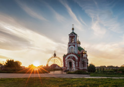 Сергей 
  "Рассвет" Михаило-Архангельский храм п. Сатинка, Сампурский р-он,Тамбовская обл.    
2021-09-13 12:35:59