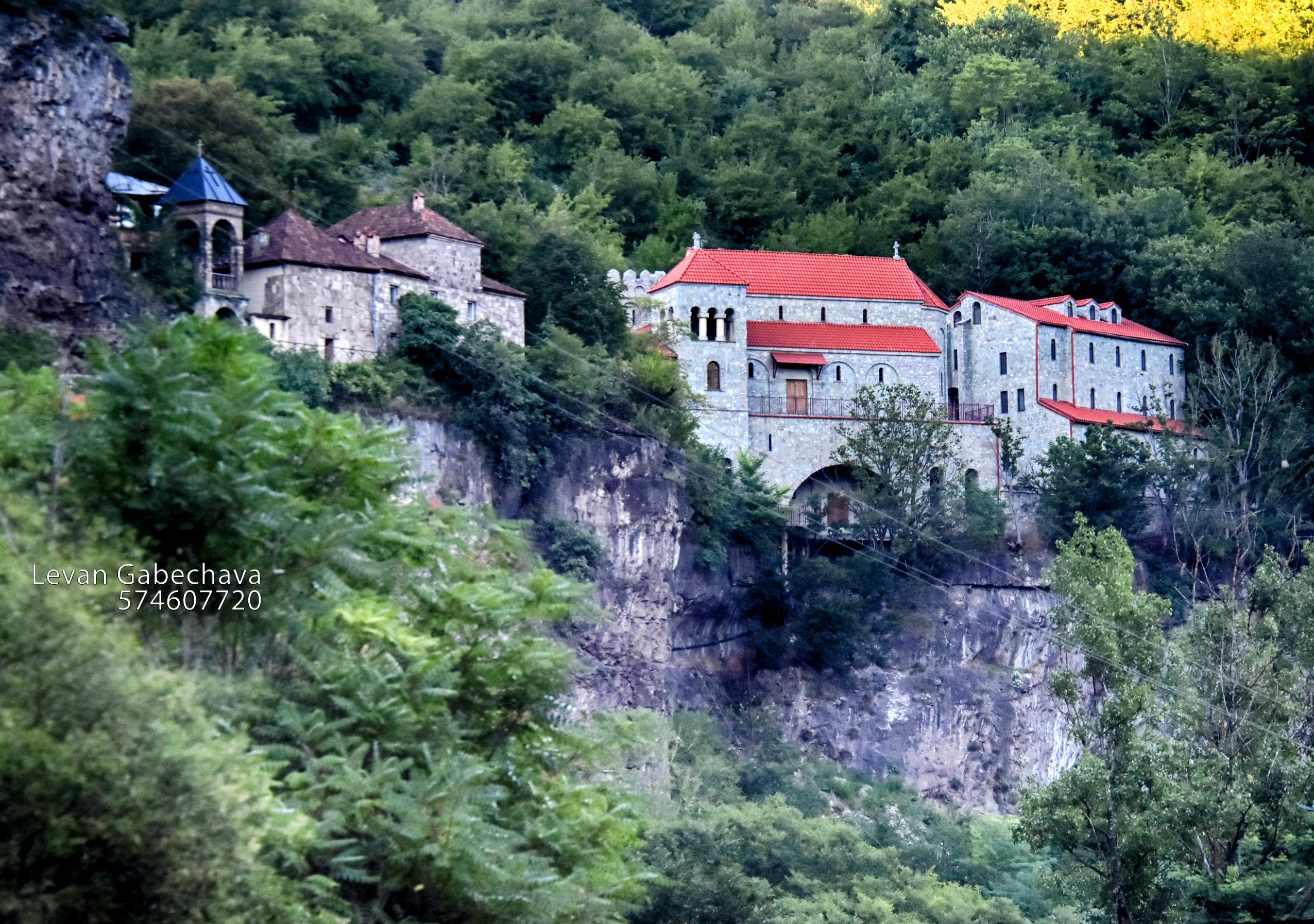 The Orthodox monastir in Chiatura. Georgia.