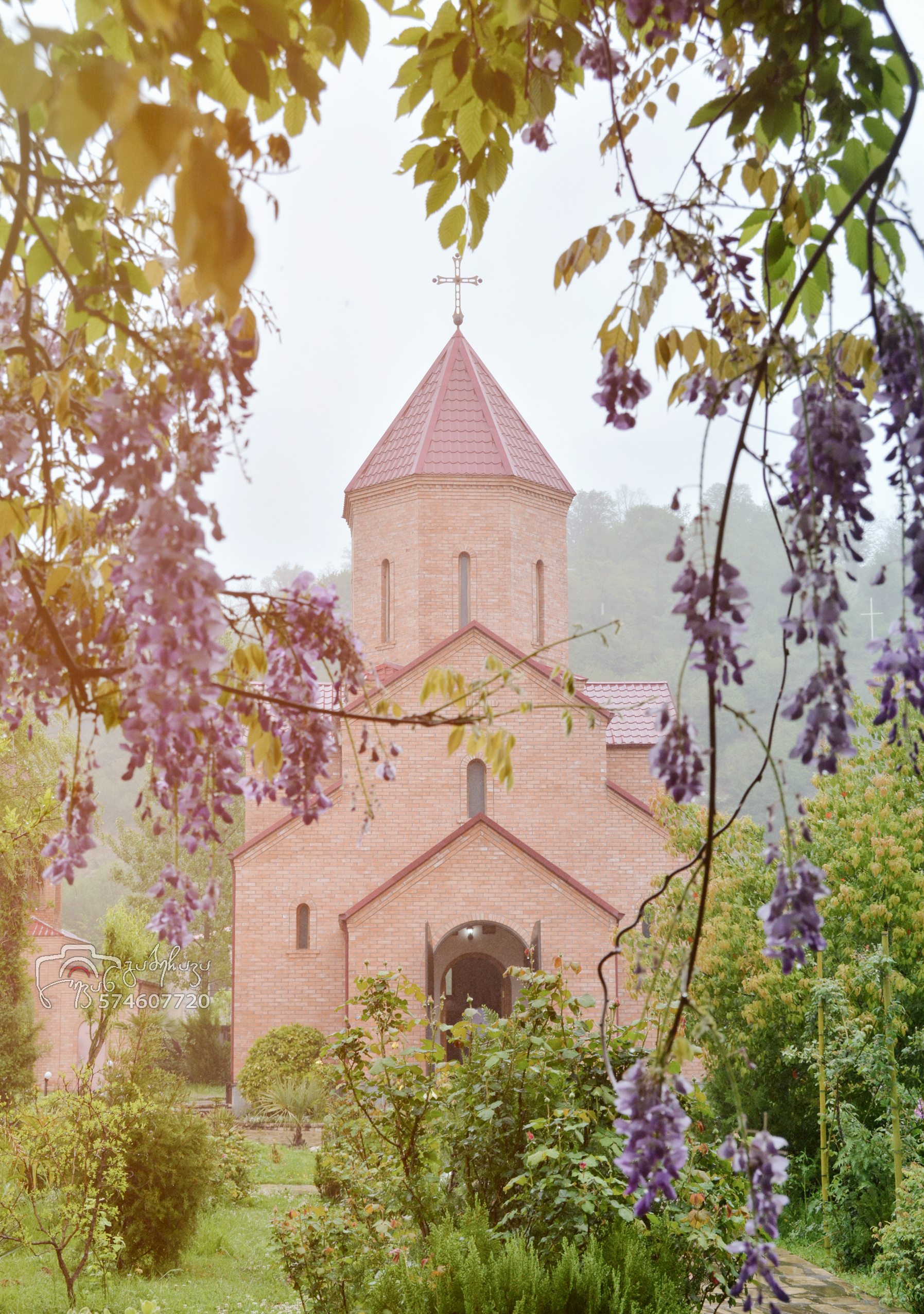 The Orthodox church in Zugdidi. Georgia.
