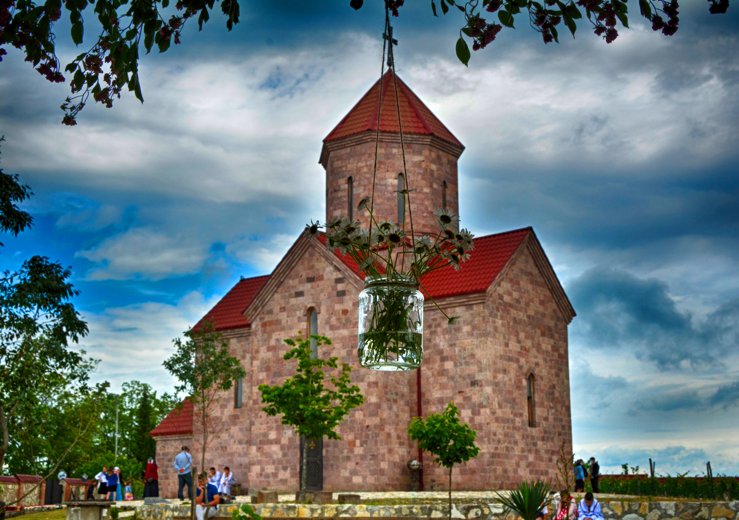 The Orthodox church in Zugdidi. Georgia.
