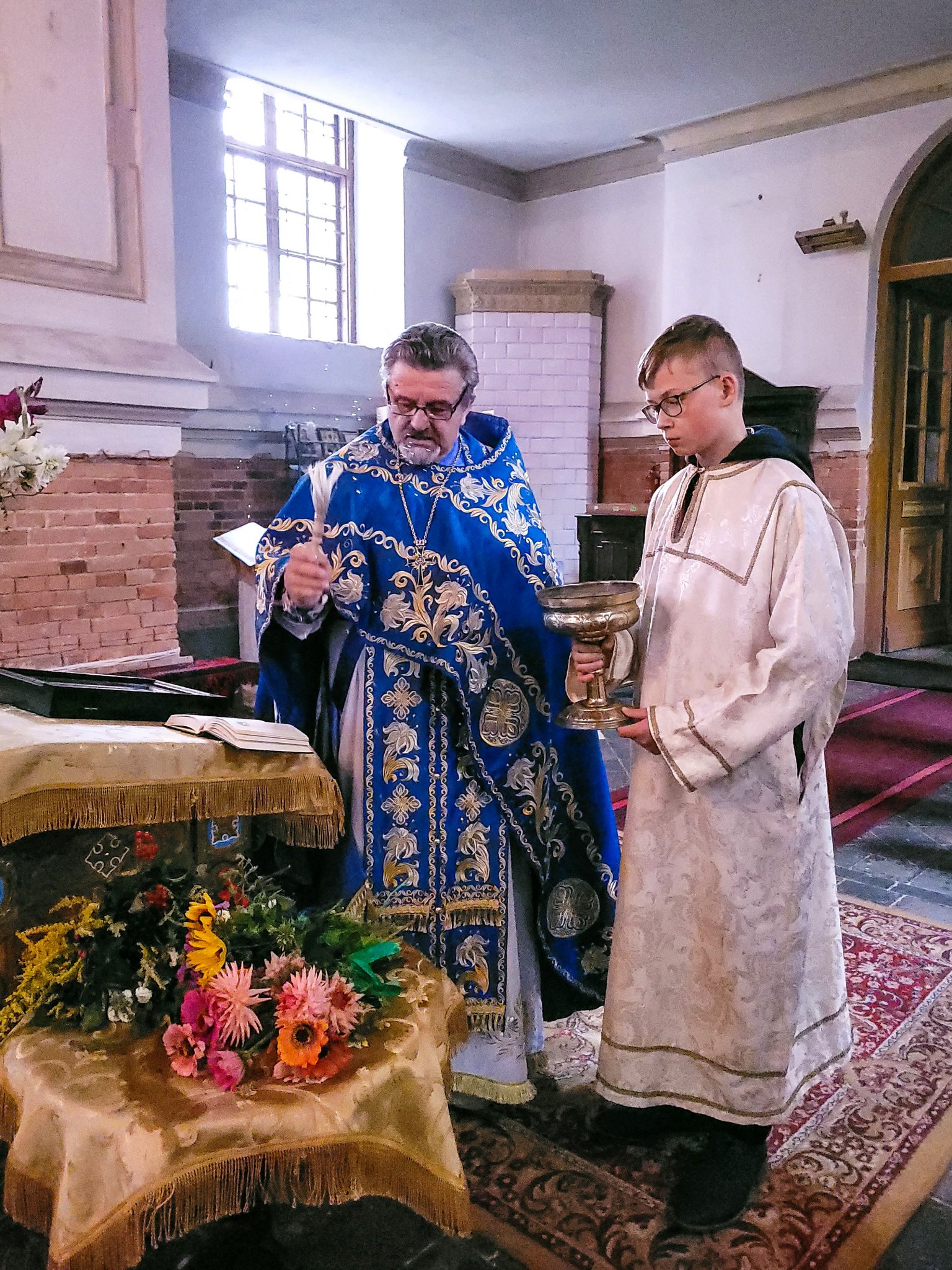 After the Divine Liturgy in Wlodawa&#039s Orthodox Church