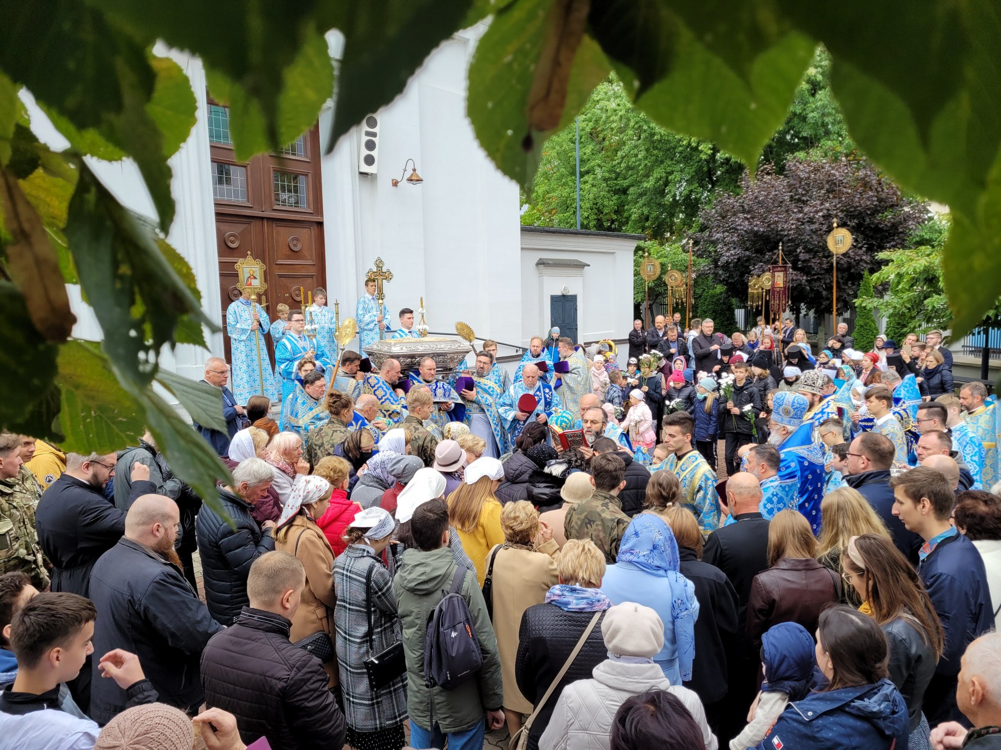 St. Martyr Gabriel feast in St. Nicholas Cathedral in Białystok