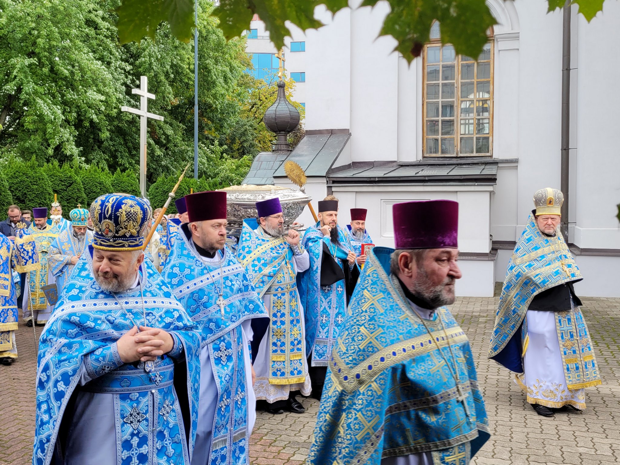 St. Martyr Gabriel feast in St. Nicholas Cathedral in Białystok