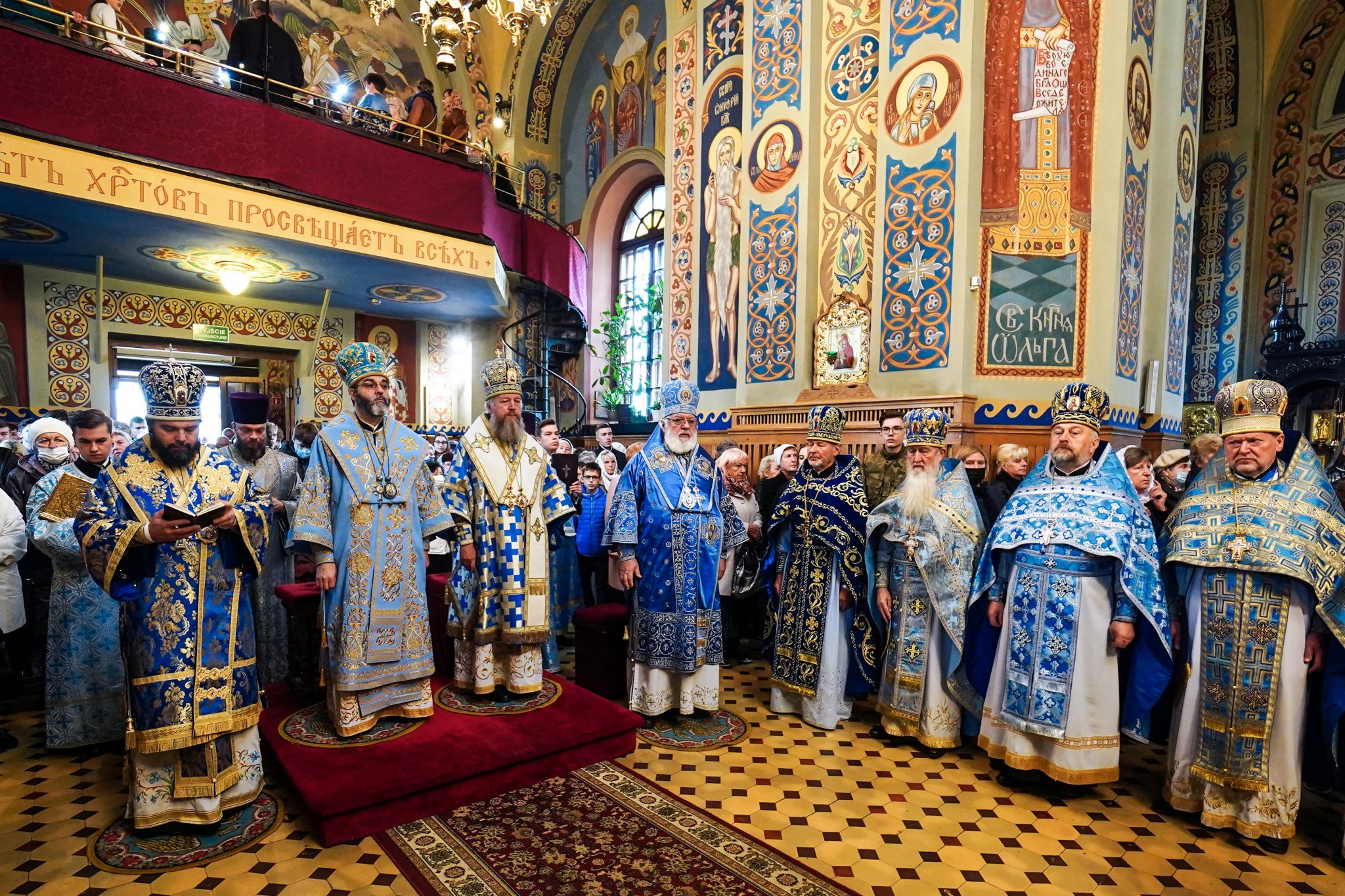 St. Martyr Gabriel feast in St. Nicholas Cathedral in Białystok