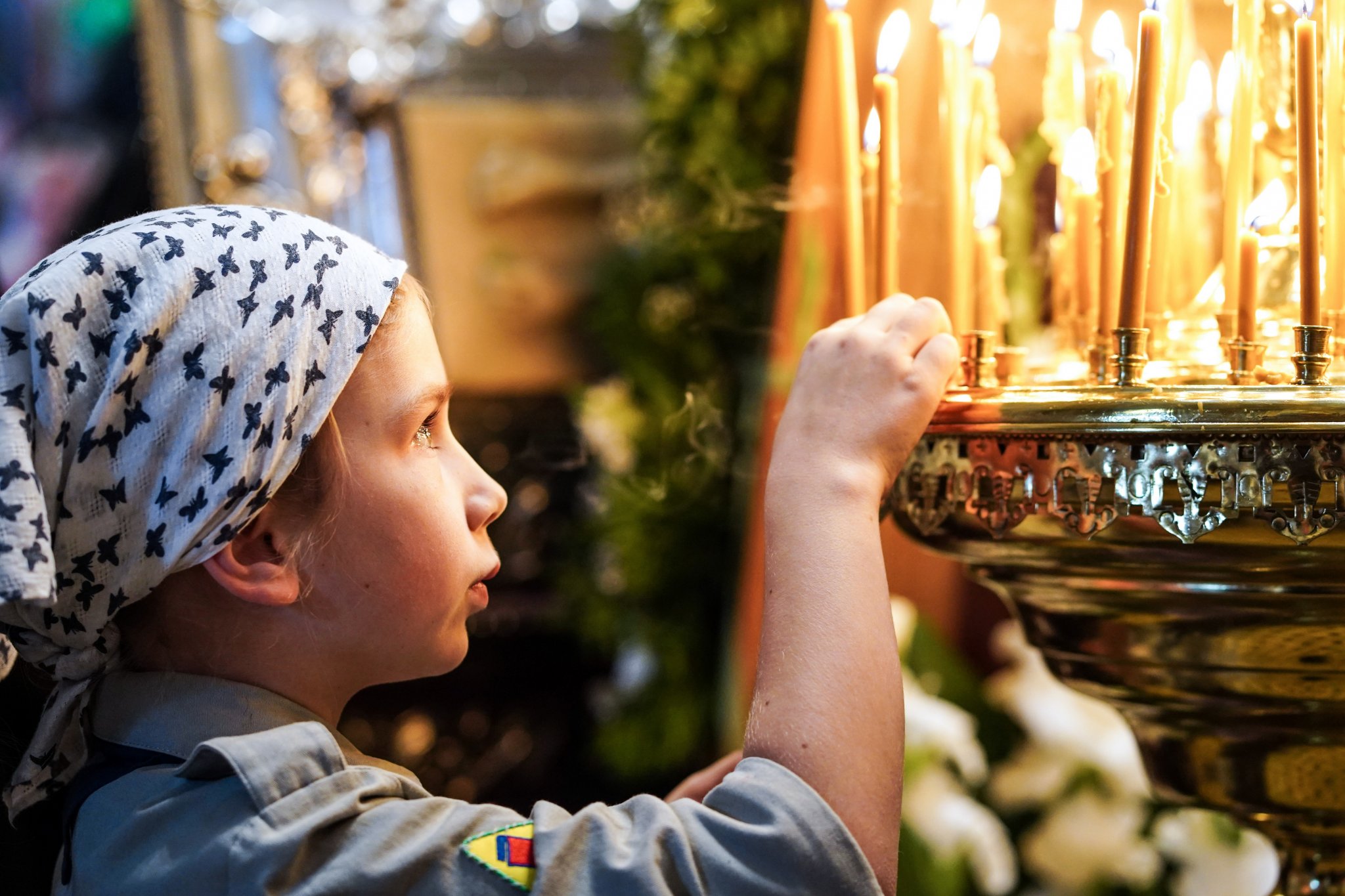 St. Martyr Gabriel feast in St. Nicholas Cathedral in Białystok