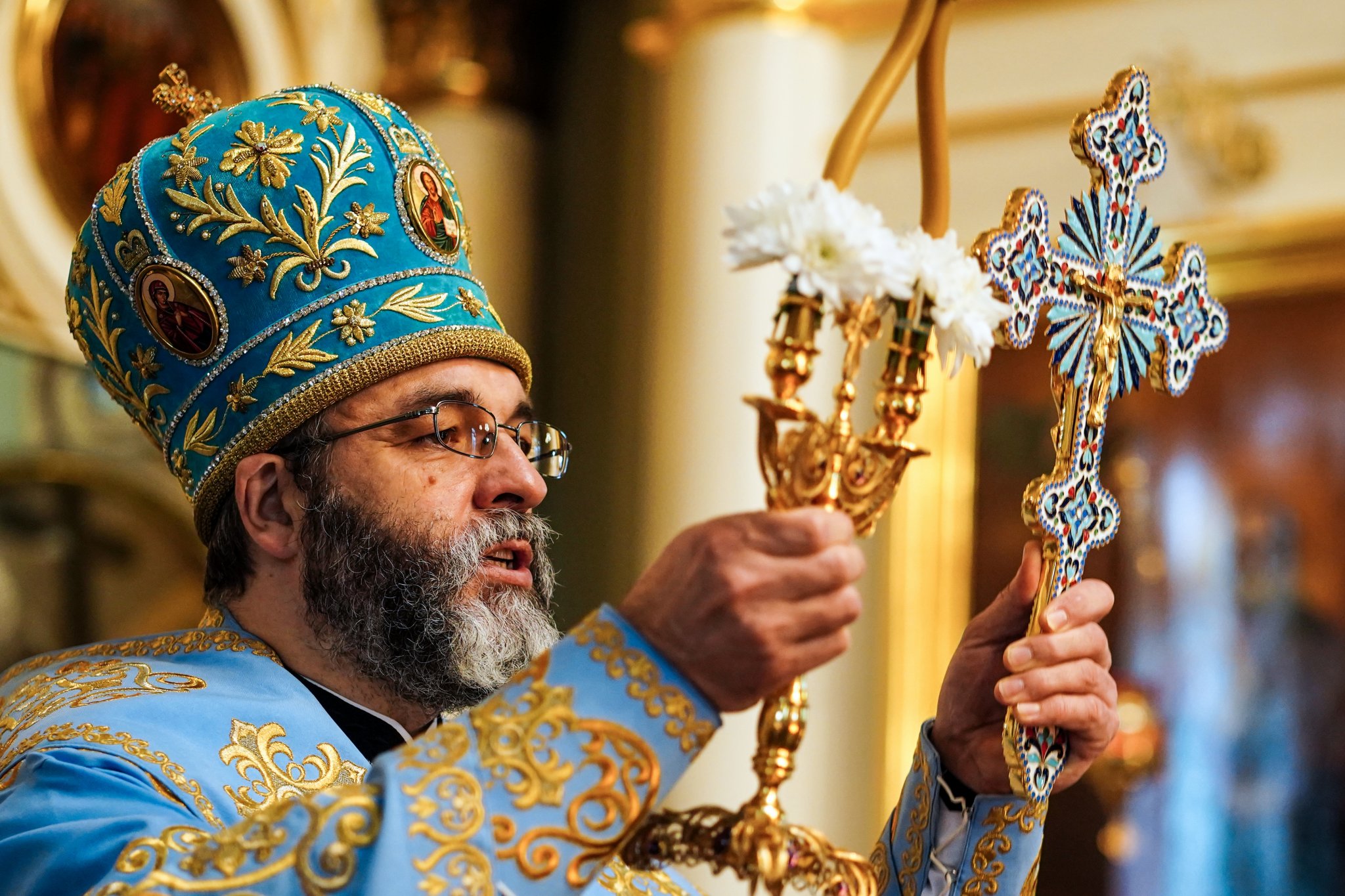 St. Martyr Gabriel feast in St. Nicholas Cathedral in Białystok