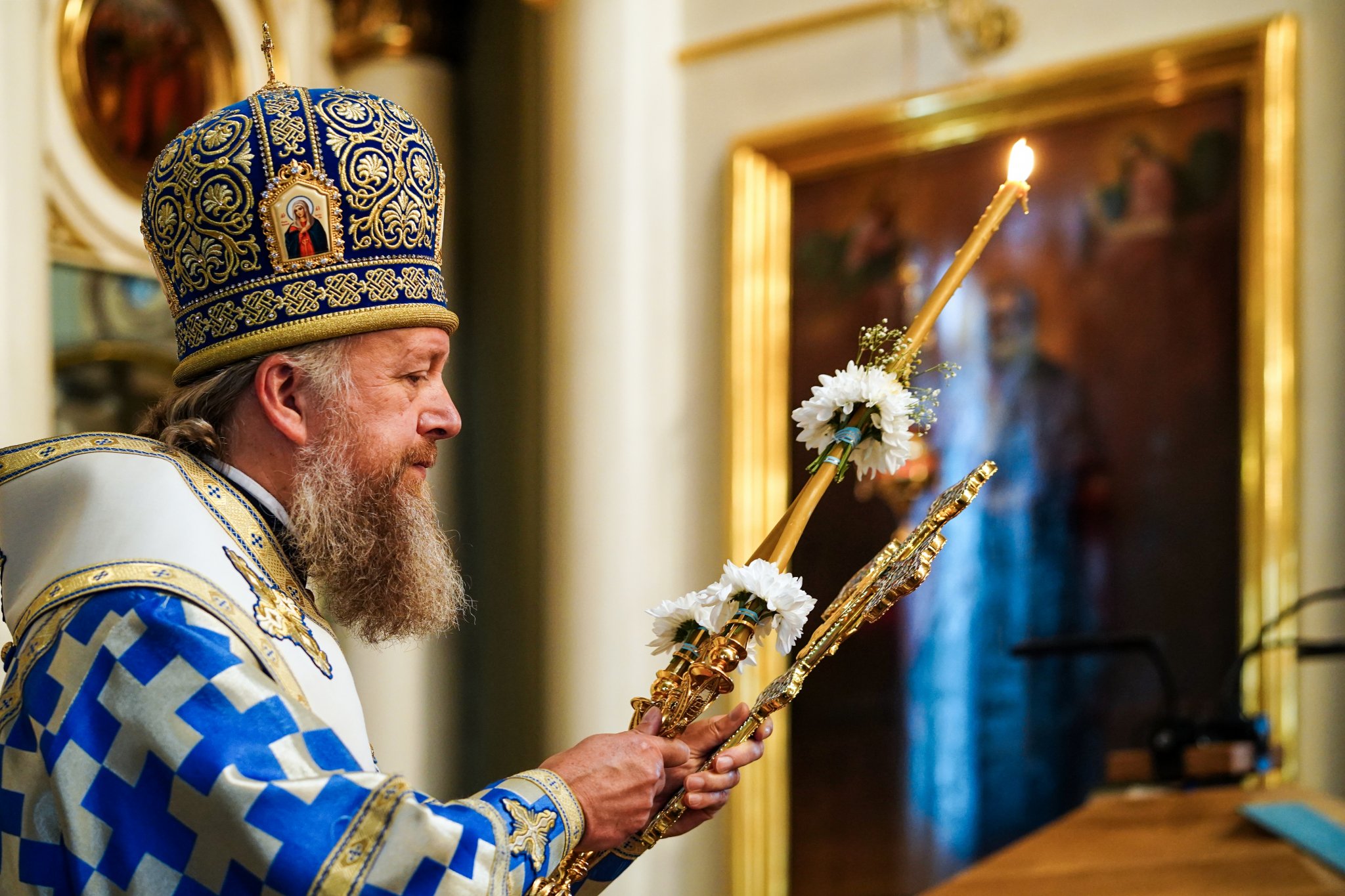 St. Martyr Gabriel feast in St. Nicholas Cathedral in Białystok
