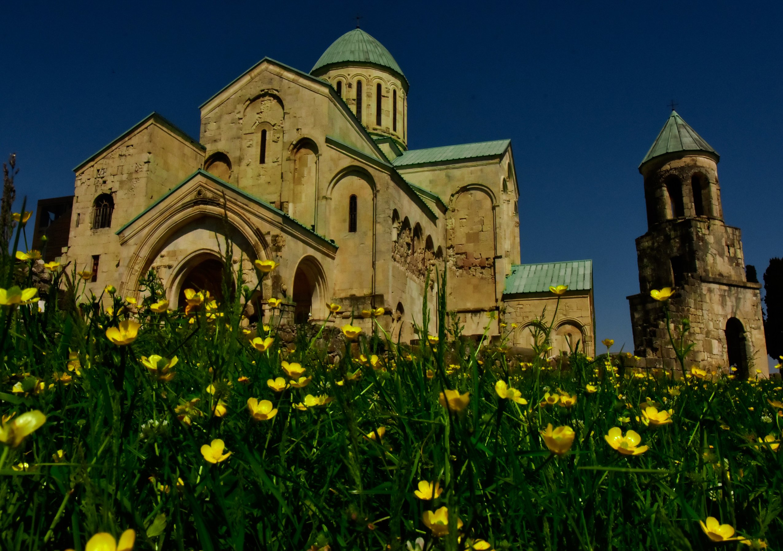 The Orthodox church Bagrati in Kutaisi. Georgia.