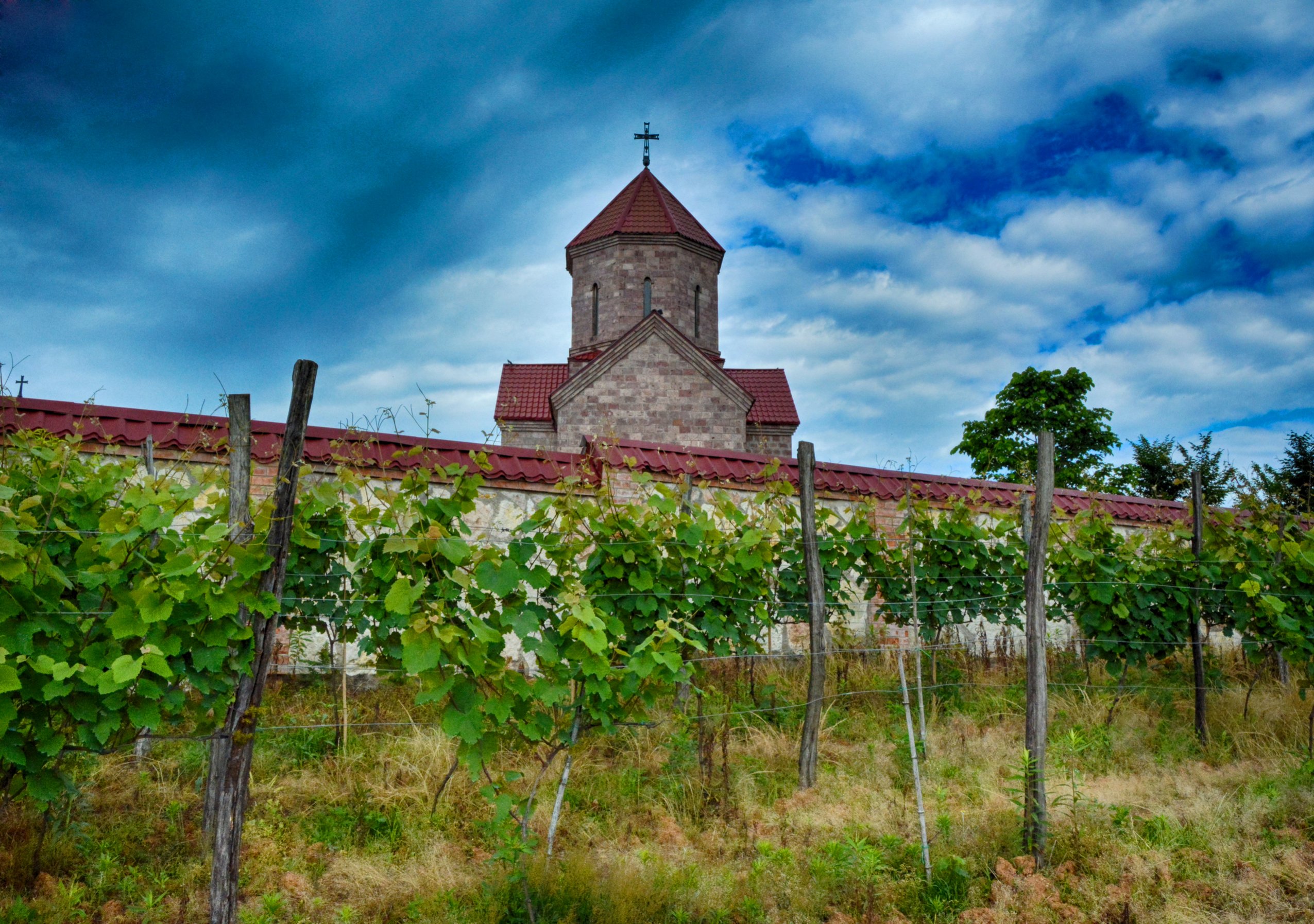 The Orthodox church in Narazeni. Zugdidi. Georgia.
