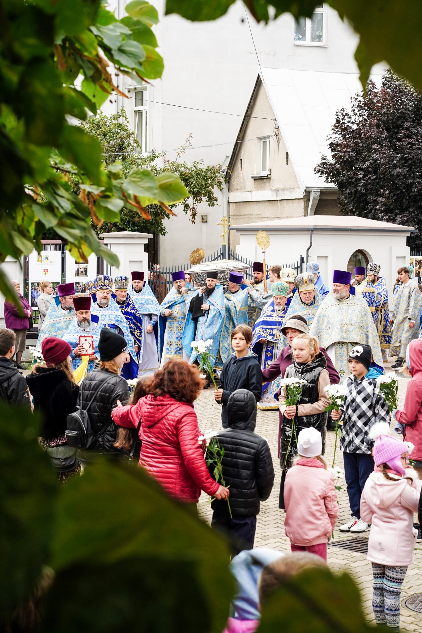 St. Martyr Gabriel feast in St. Nicholas Cathedral in Białystok