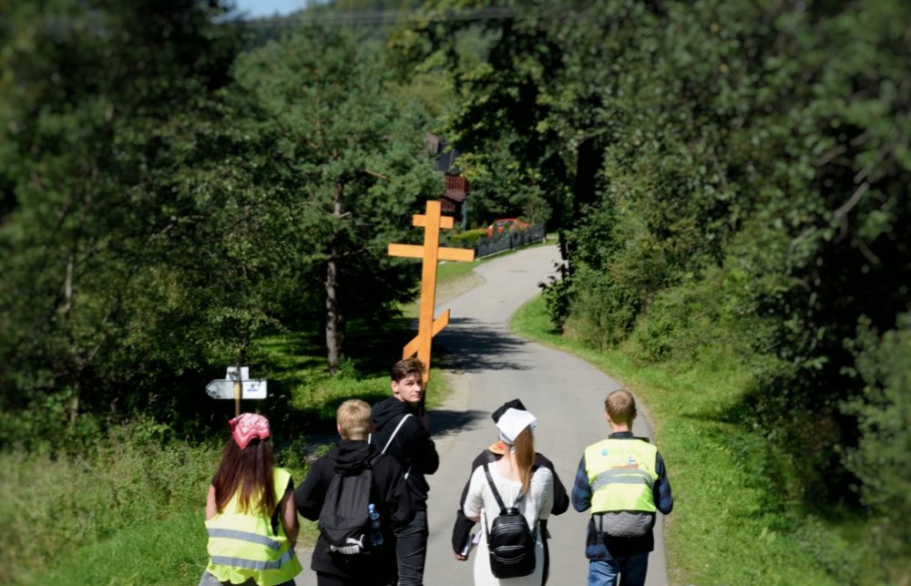 Idąc przez Nowicę - pielgrzymka do Gorlic 2021