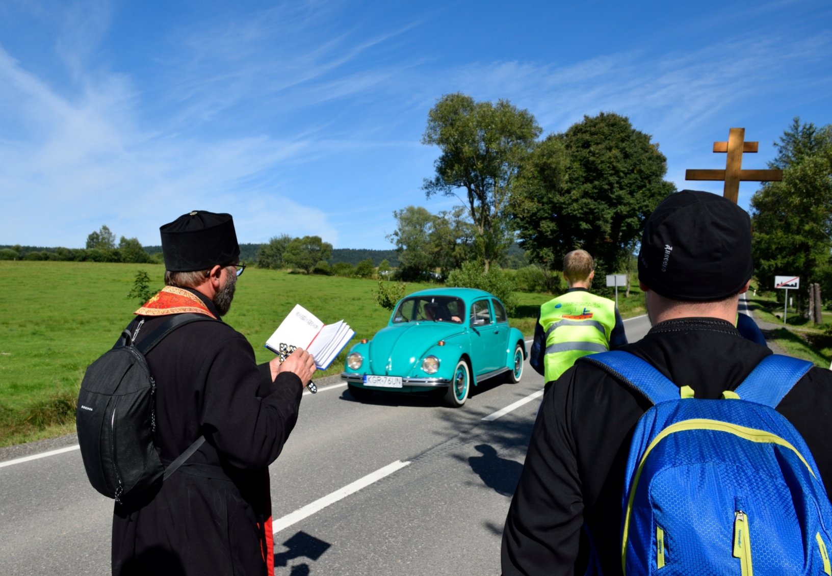 Garbus na drodze pielgrzymki do Gorlic 2021