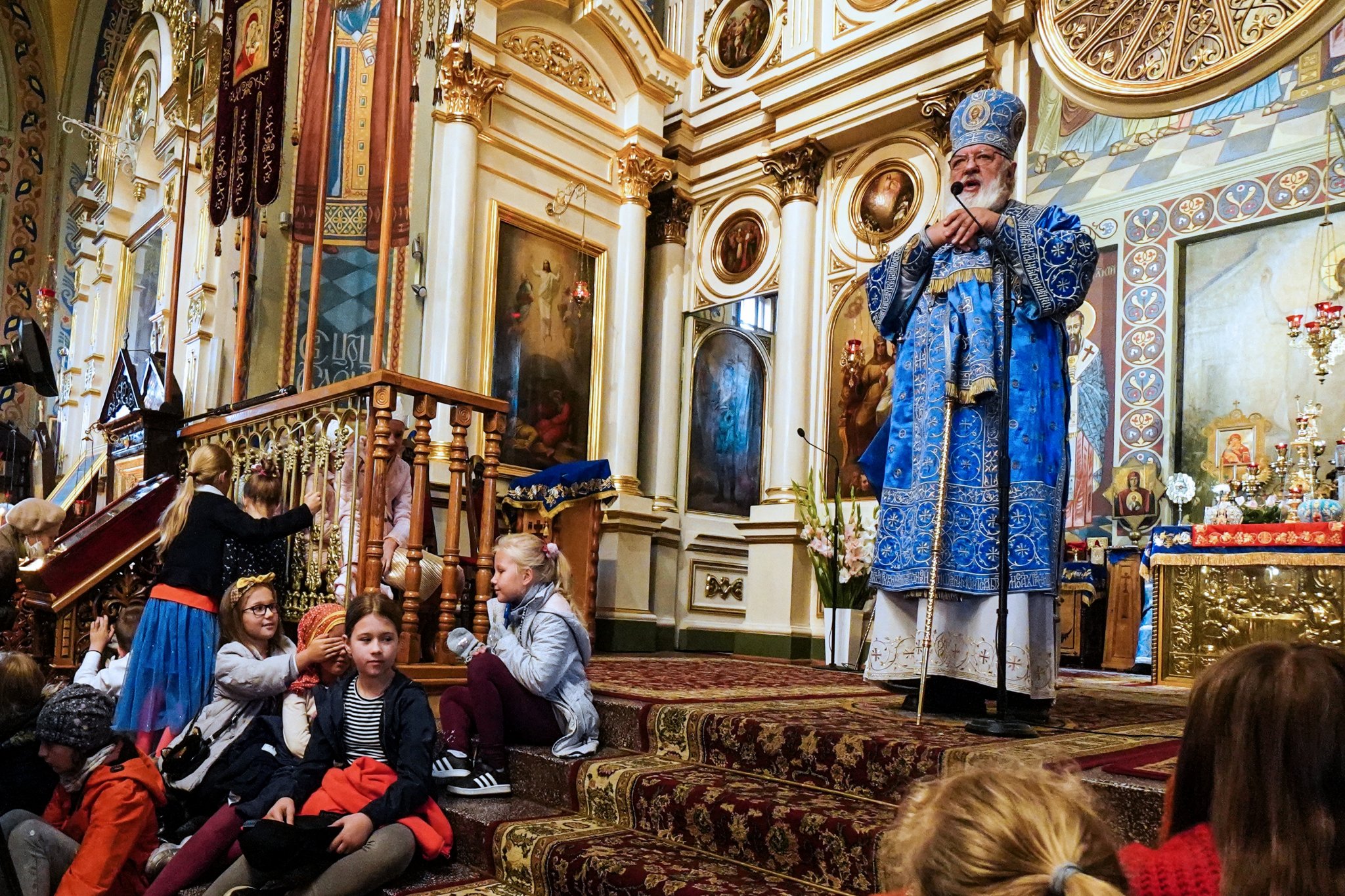 St. Martyr Gabriel feast in St. Nicholas Cathedral in Białystok