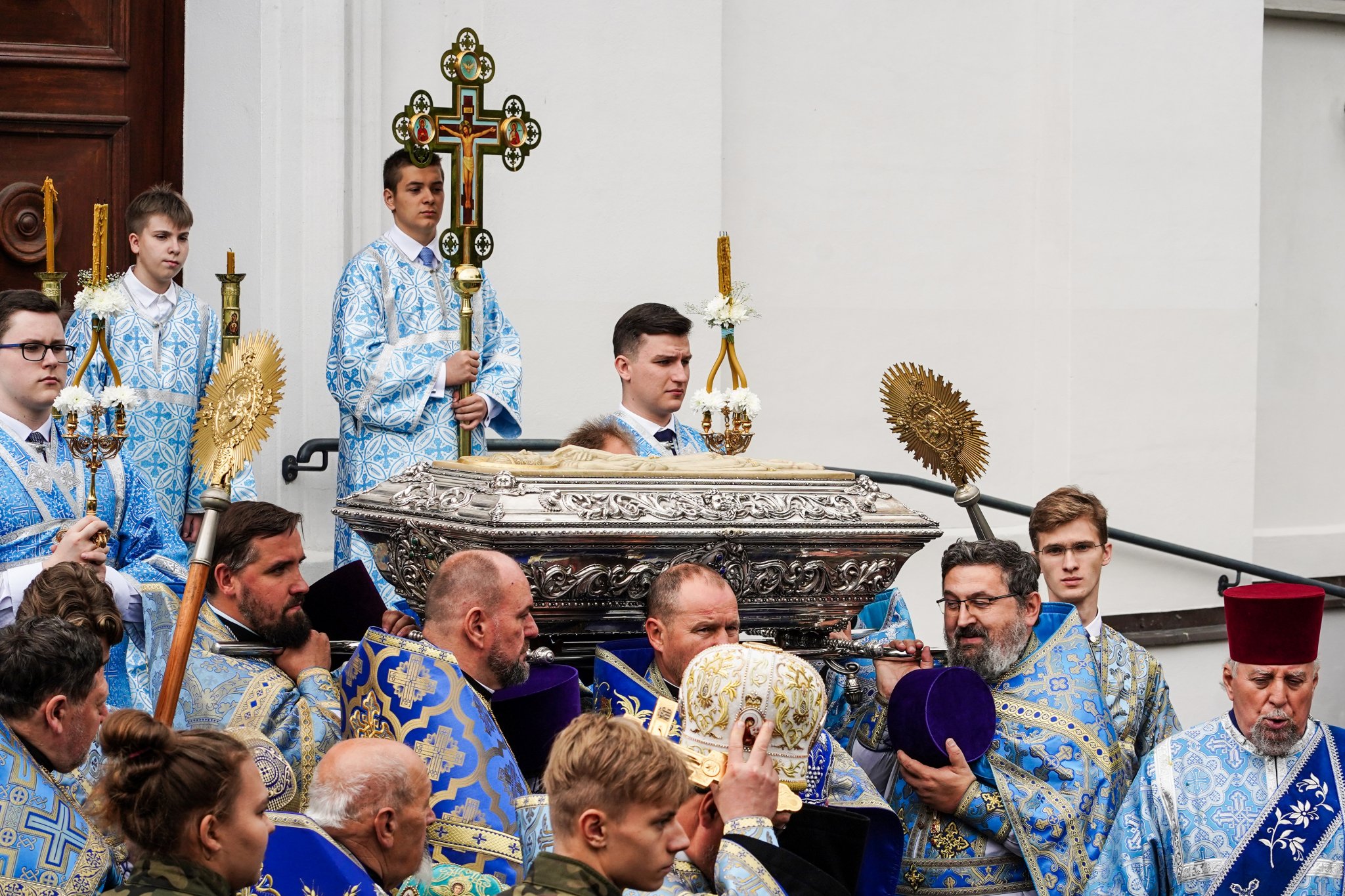 St. Martyr Gabriel feast in St. Nicholas Cathedral in Białystok