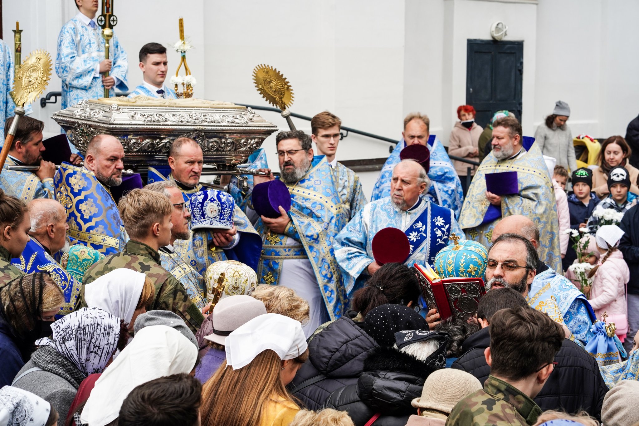 St. Martyr Gabriel feast in St. Nicholas Cathedral in Białystok
