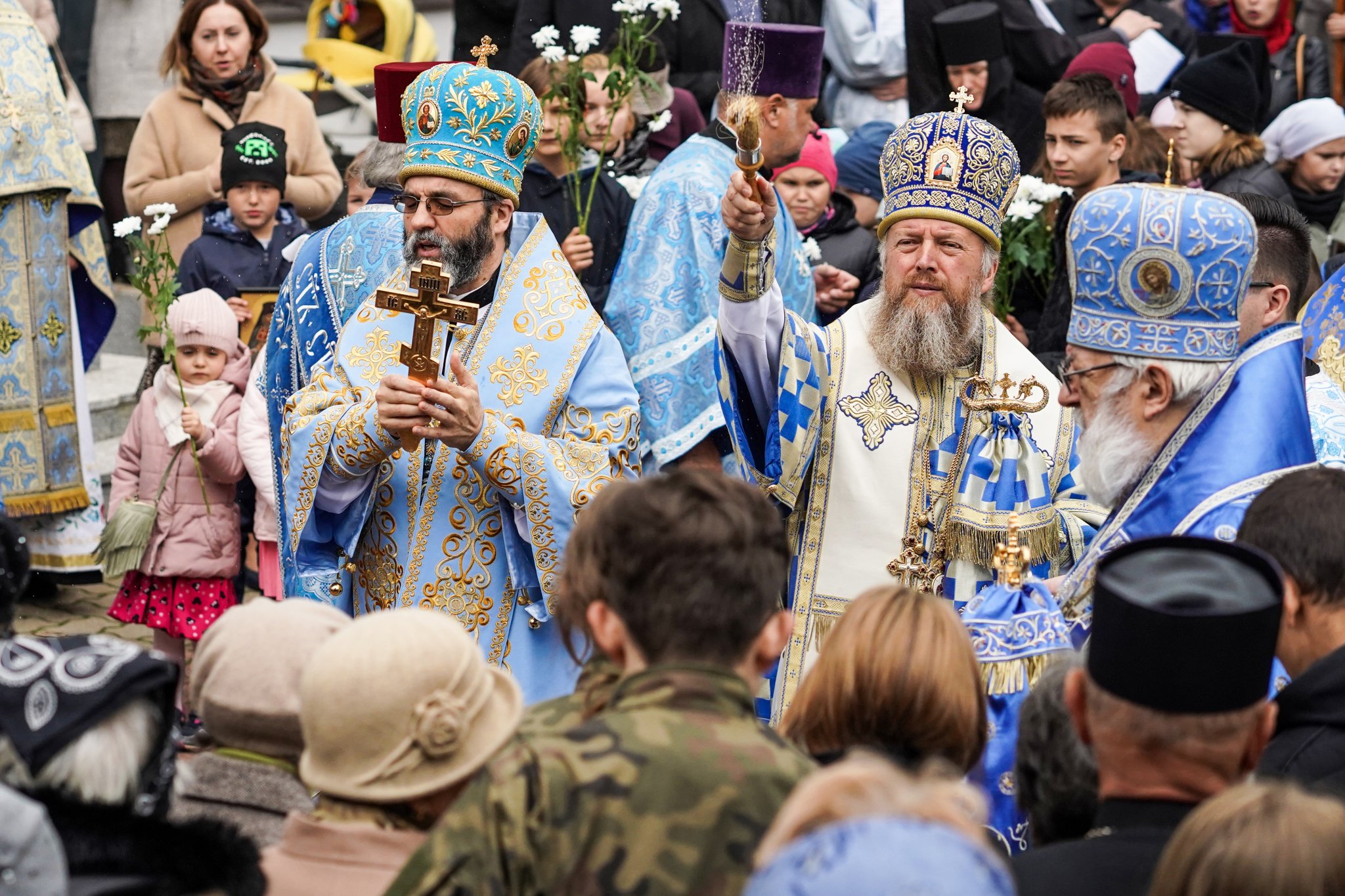 St. Martyr Gabriel feast in St. Nicholas Cathedral in Białystok