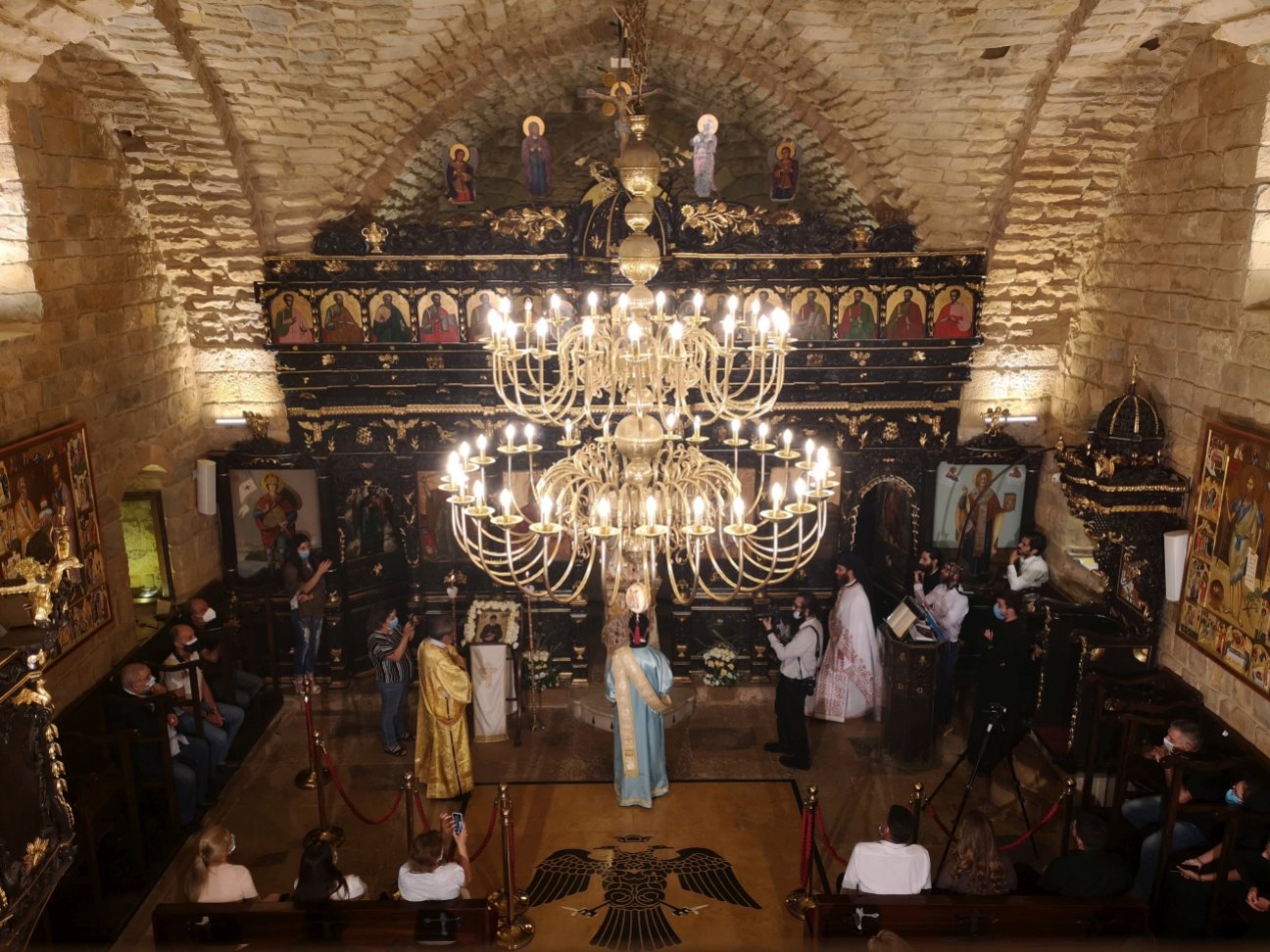 Chirotony into priesthood of fr. Paisios, Shwayya